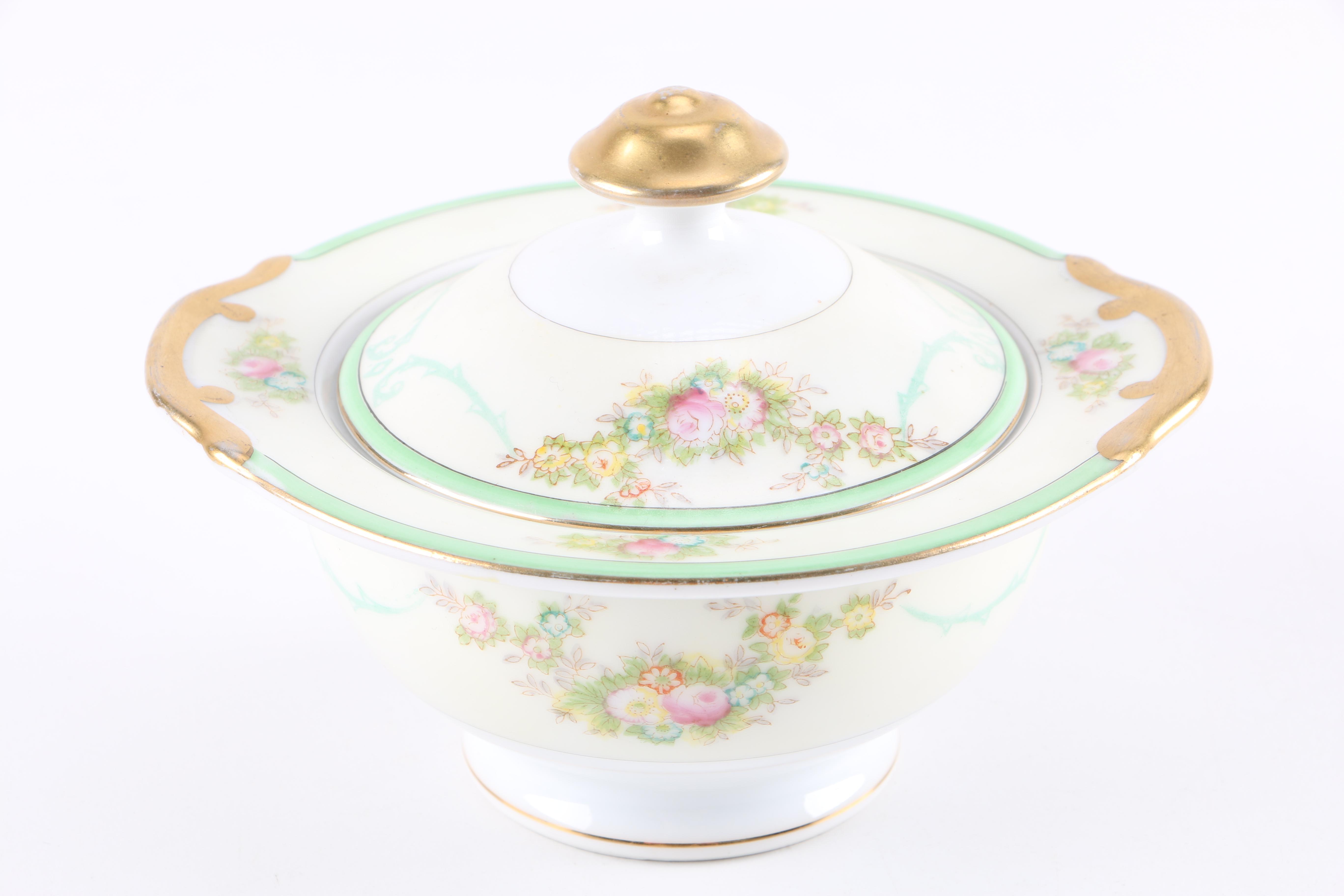 Hand-Painted NSP China Set