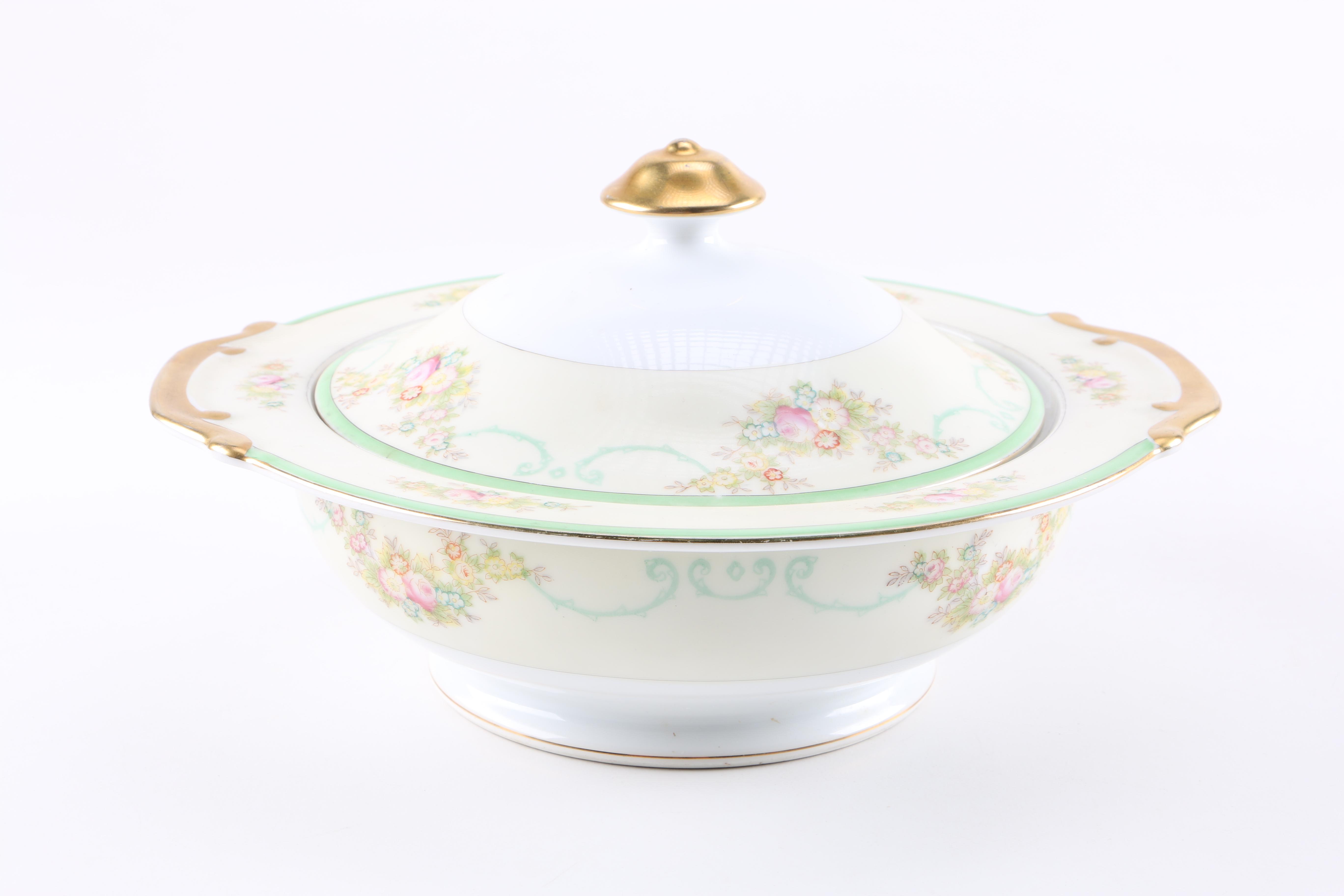Hand-Painted NSP China Set