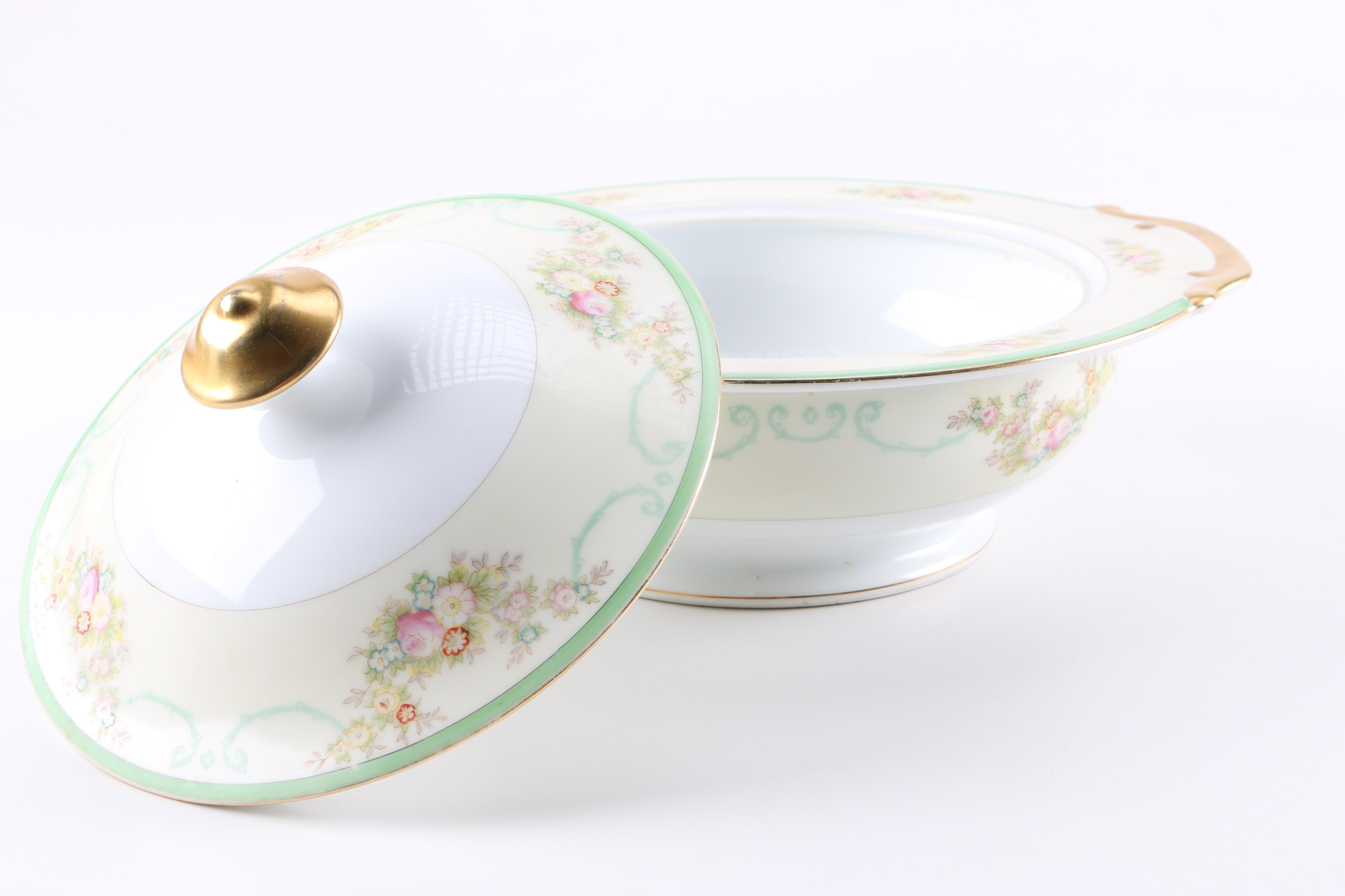 Hand-Painted NSP China Set