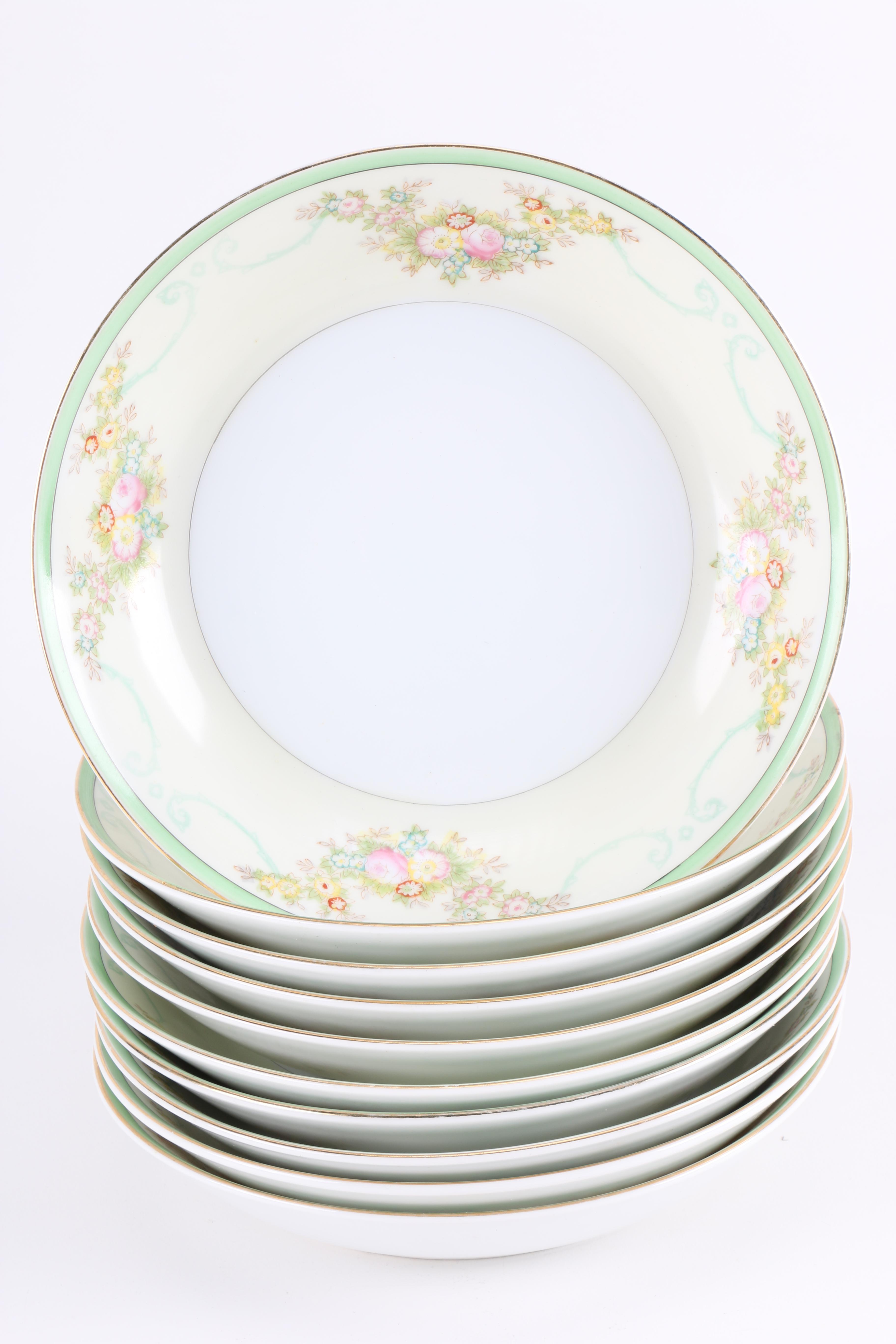 Hand-Painted NSP China Set