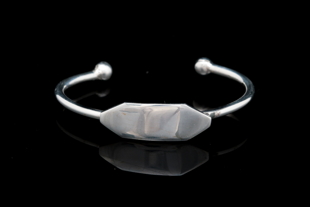 Childs Sterling Silver Cuff Bracelet