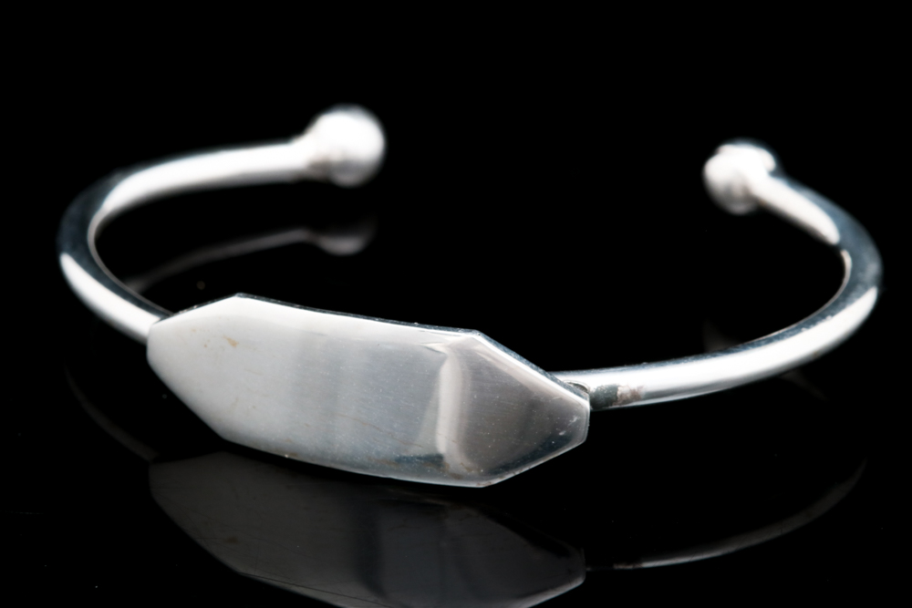 Childs Sterling Silver Cuff Bracelet