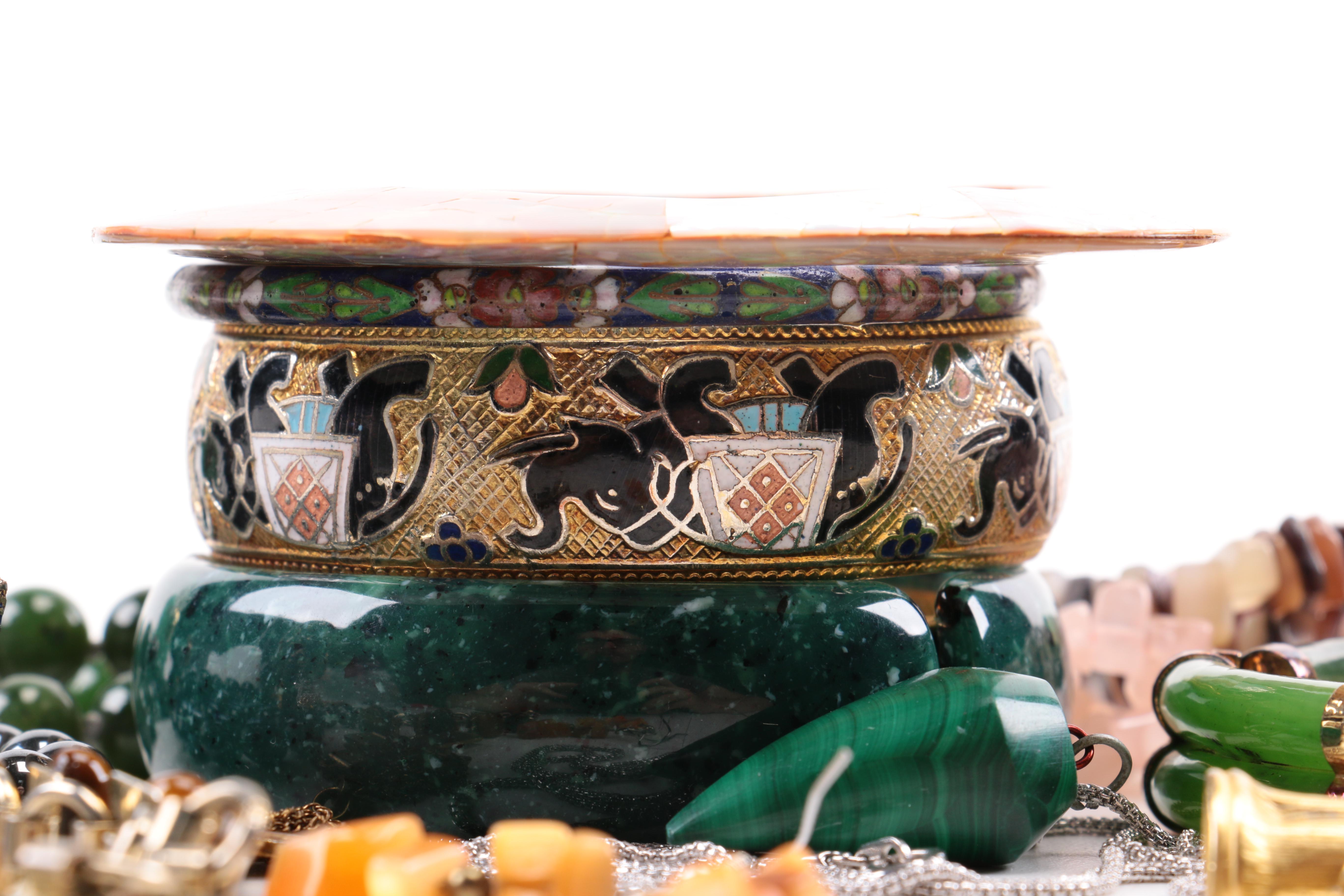 Assorted Gemstone Costume Jewelry