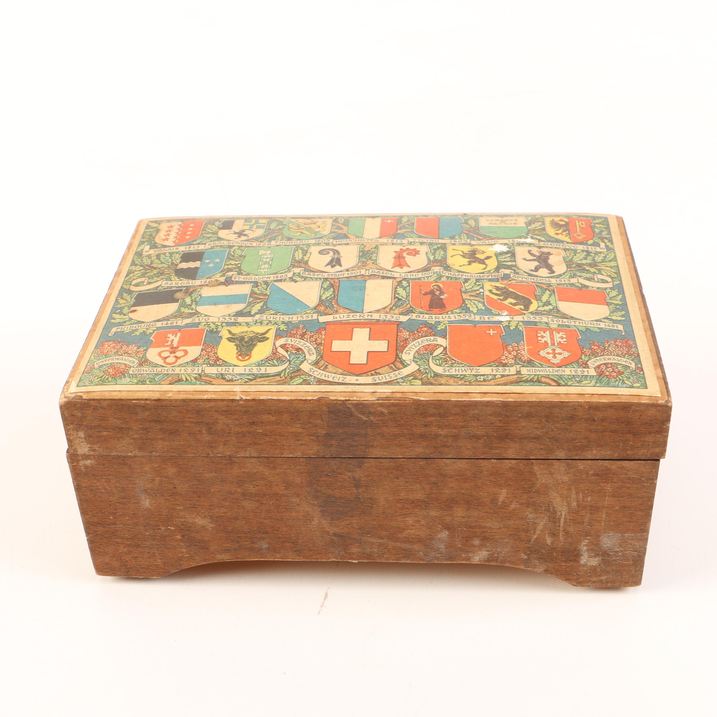 Vintage Swiss Music Box