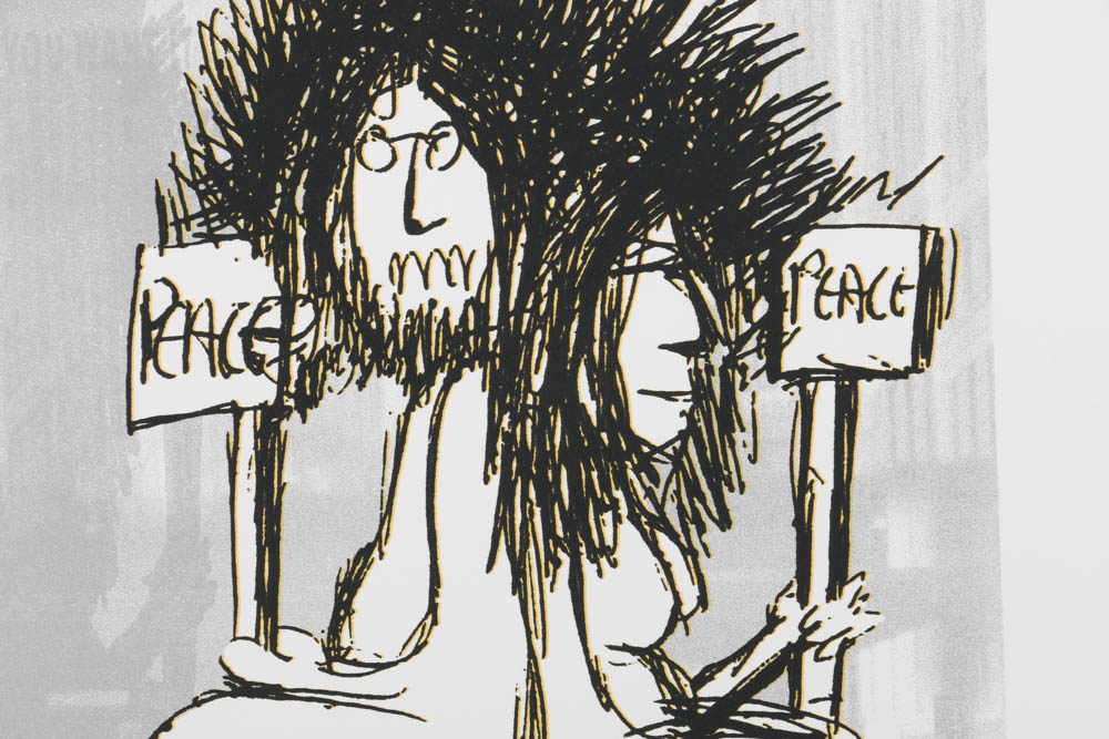 John Lennon Limited Edition Serigraph "War is Over if You Want It"