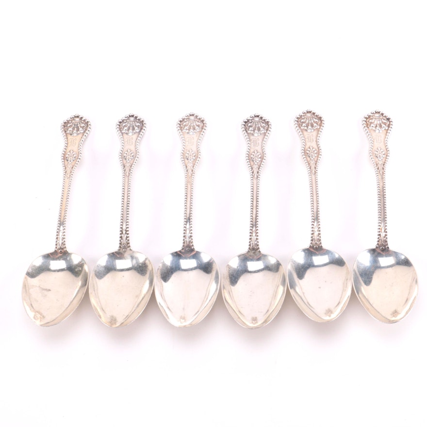 Dominick & Haff "Charles II" Sterling Silver Tablespoons