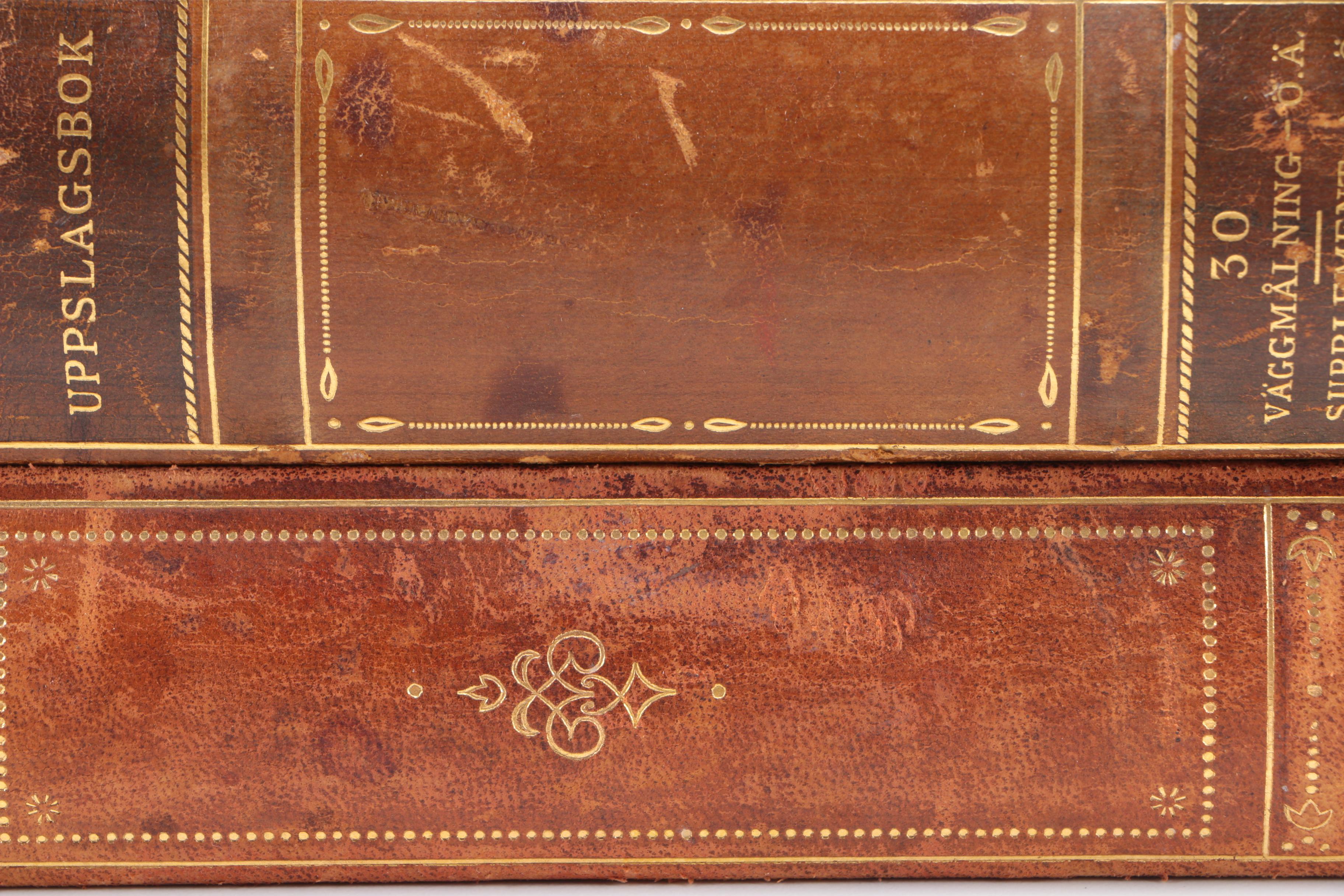 1930s Swedish Encyclopedia Volumes