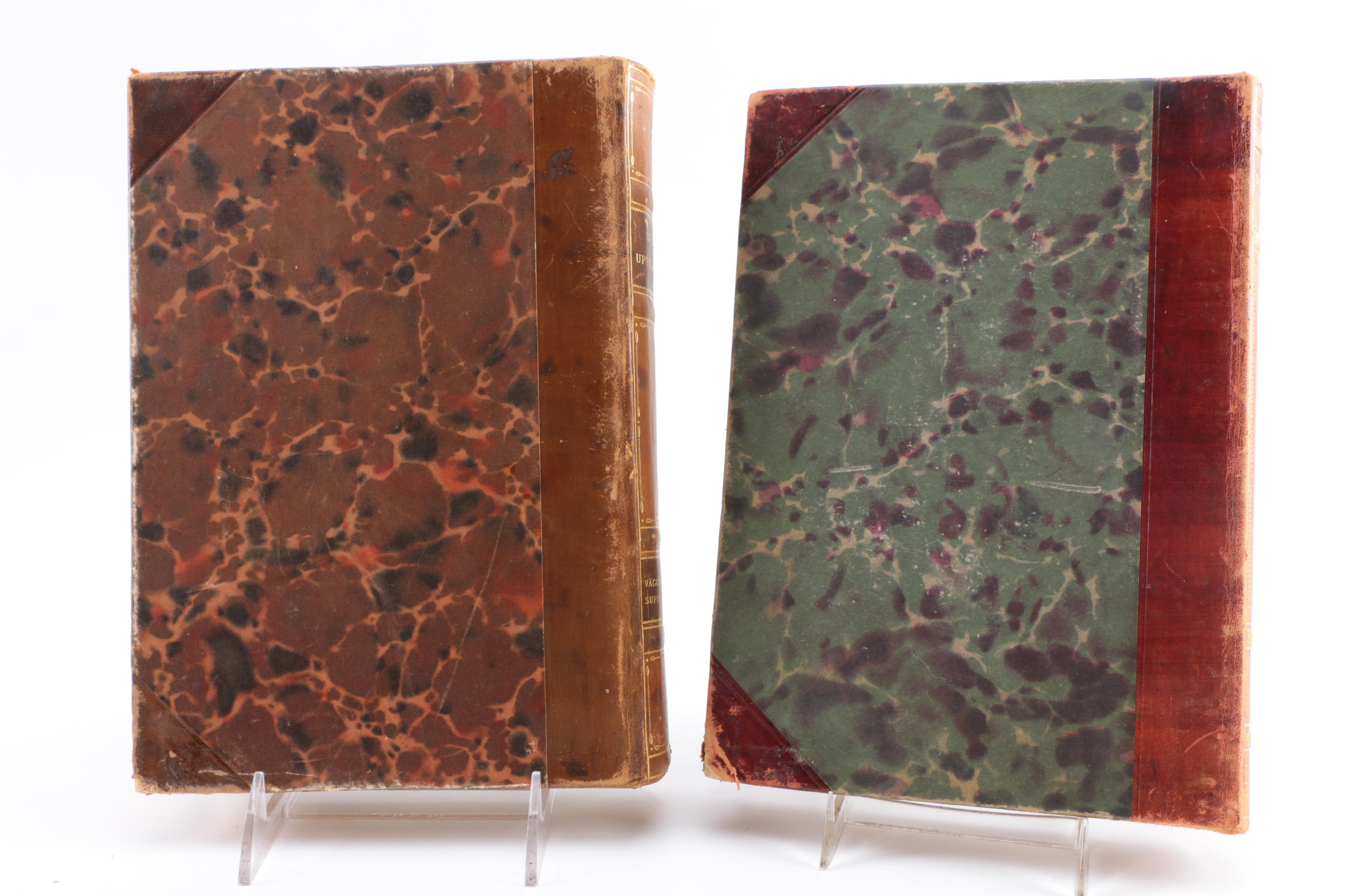 1930s Swedish Encyclopedia Volumes