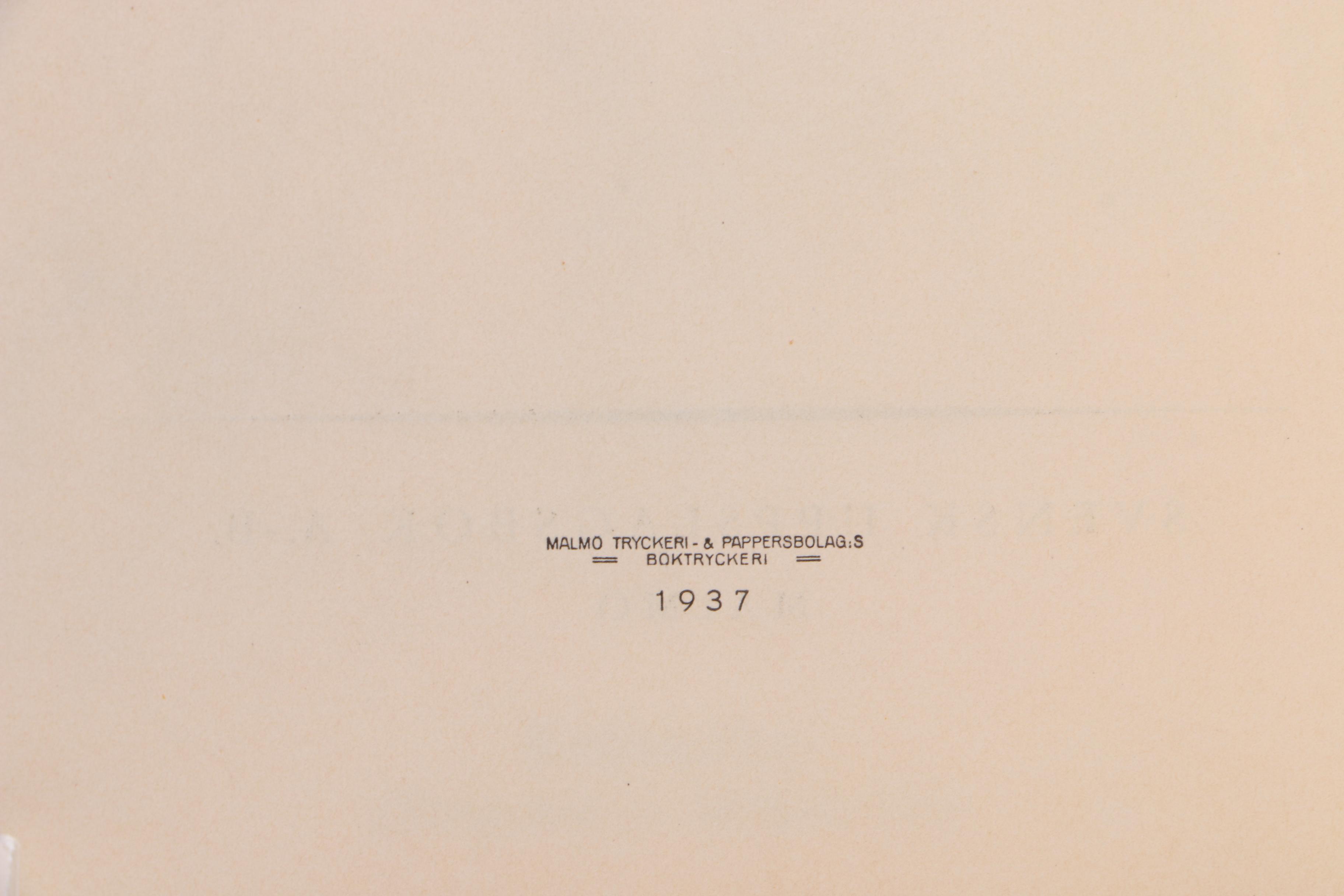 1930s Swedish Encyclopedia Volumes