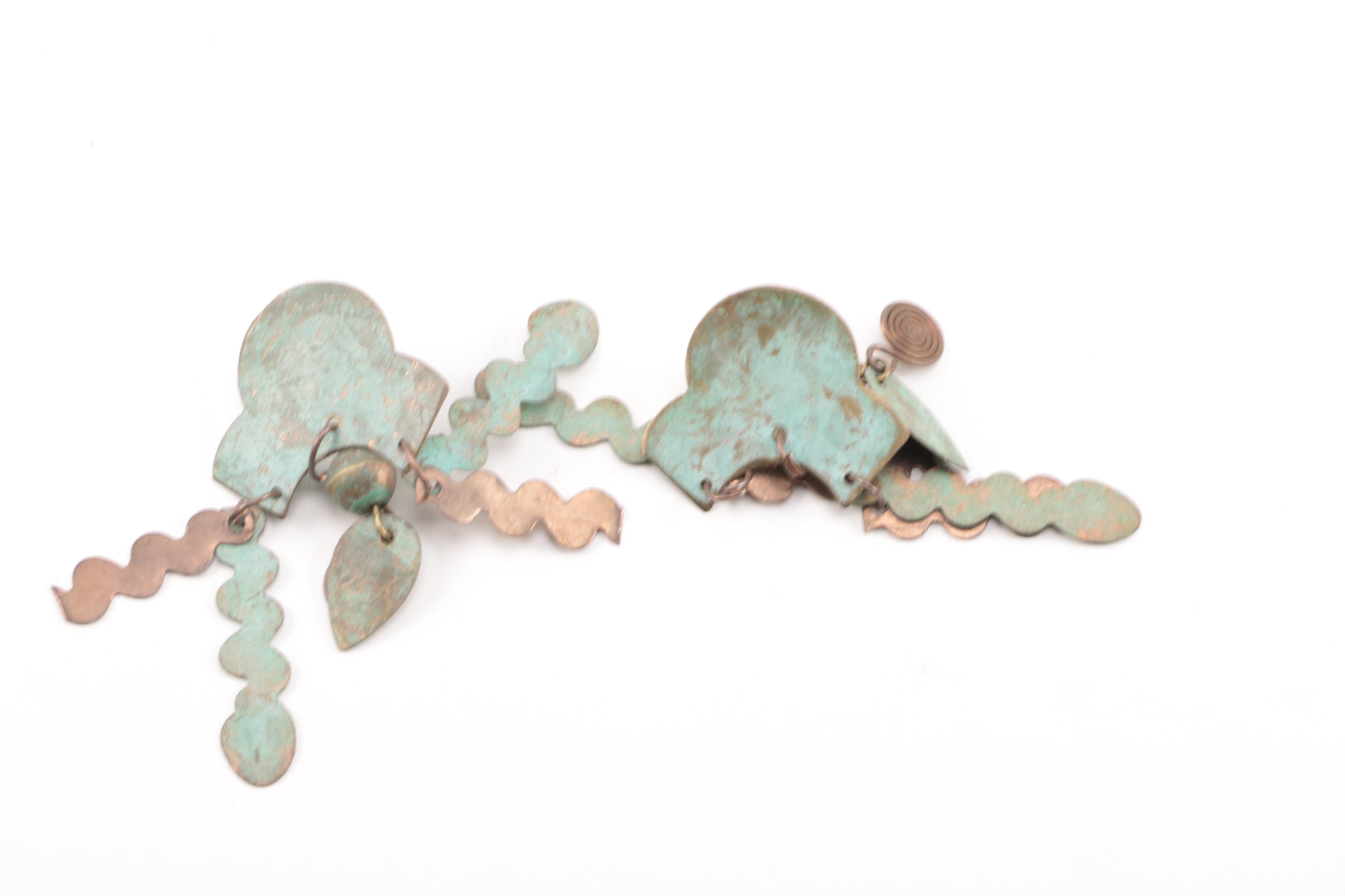 Assorted Copper and Gold Tone Jewelry