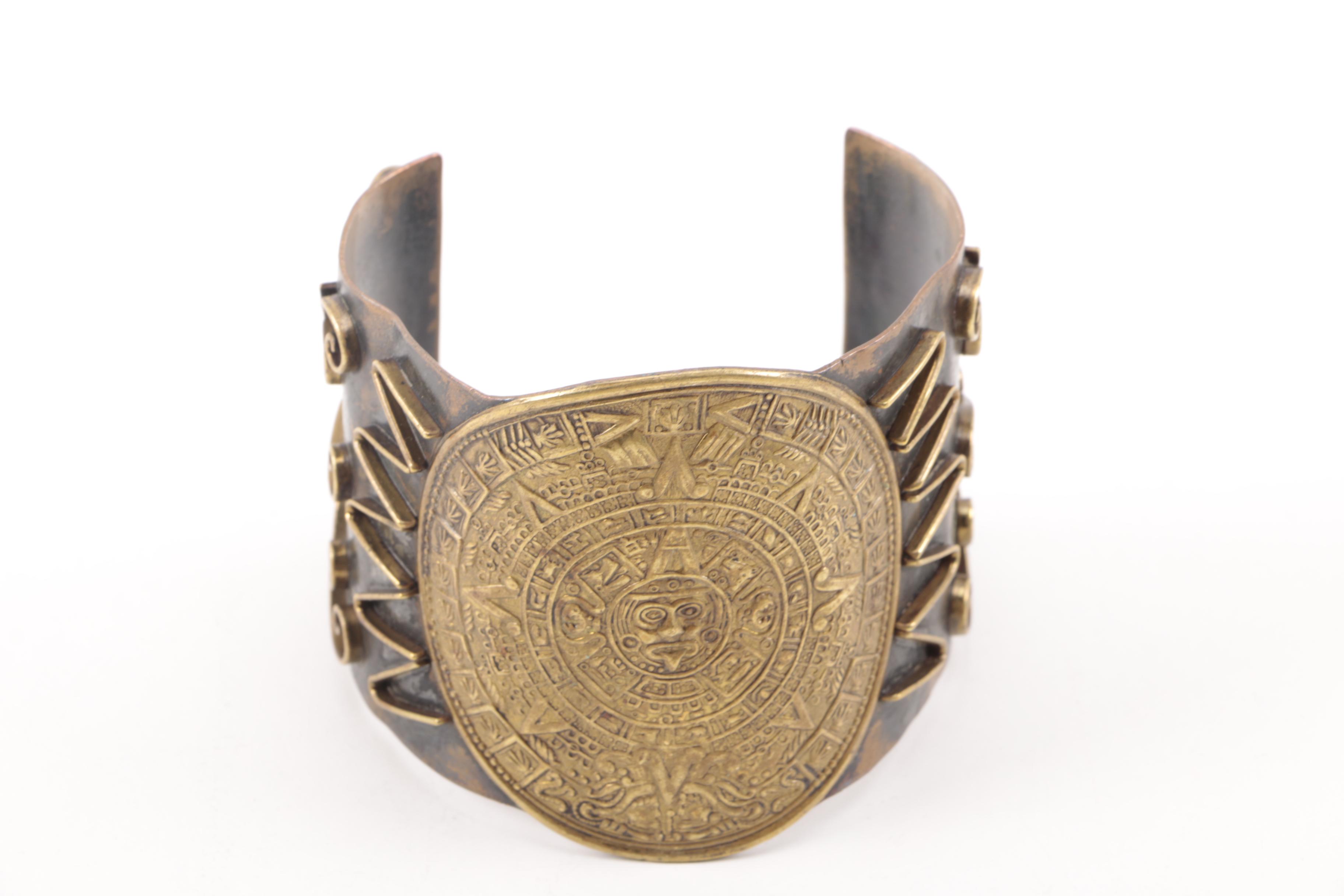 Assorted Copper and Gold Tone Jewelry