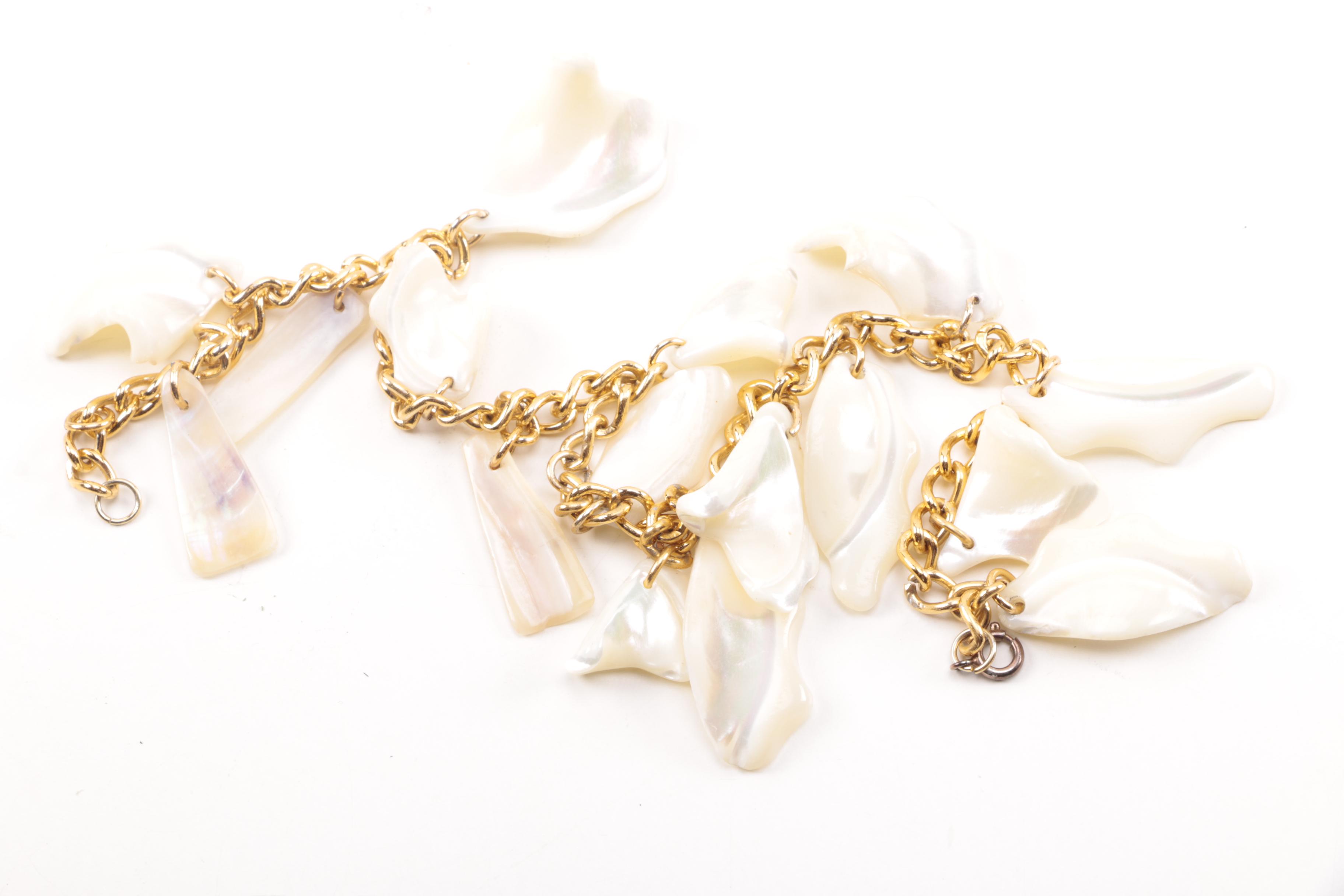 Assorted Gold Tone Jewelry Including Coreen Simpson