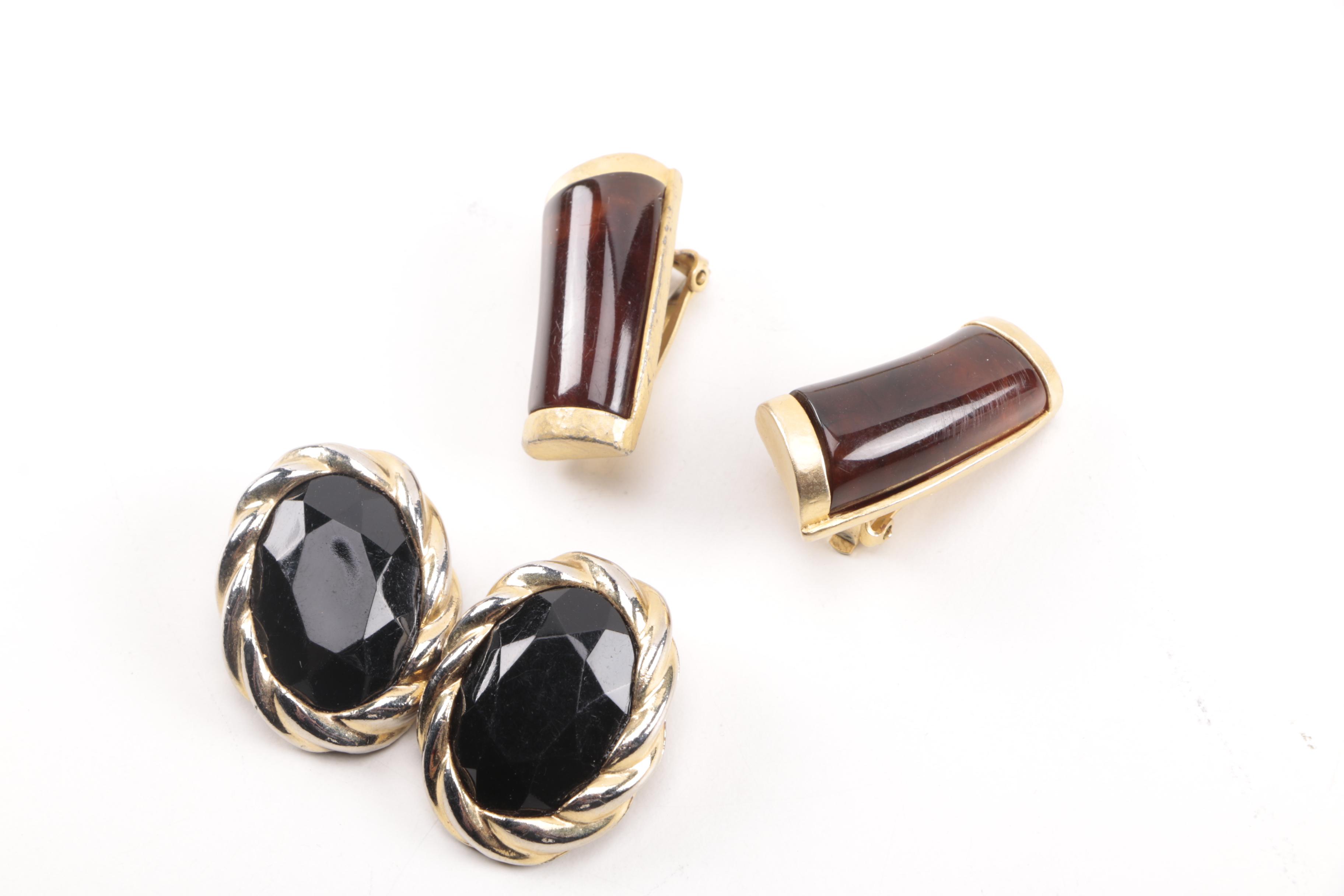 Assorted Gold Tone Jewelry Including Coreen Simpson