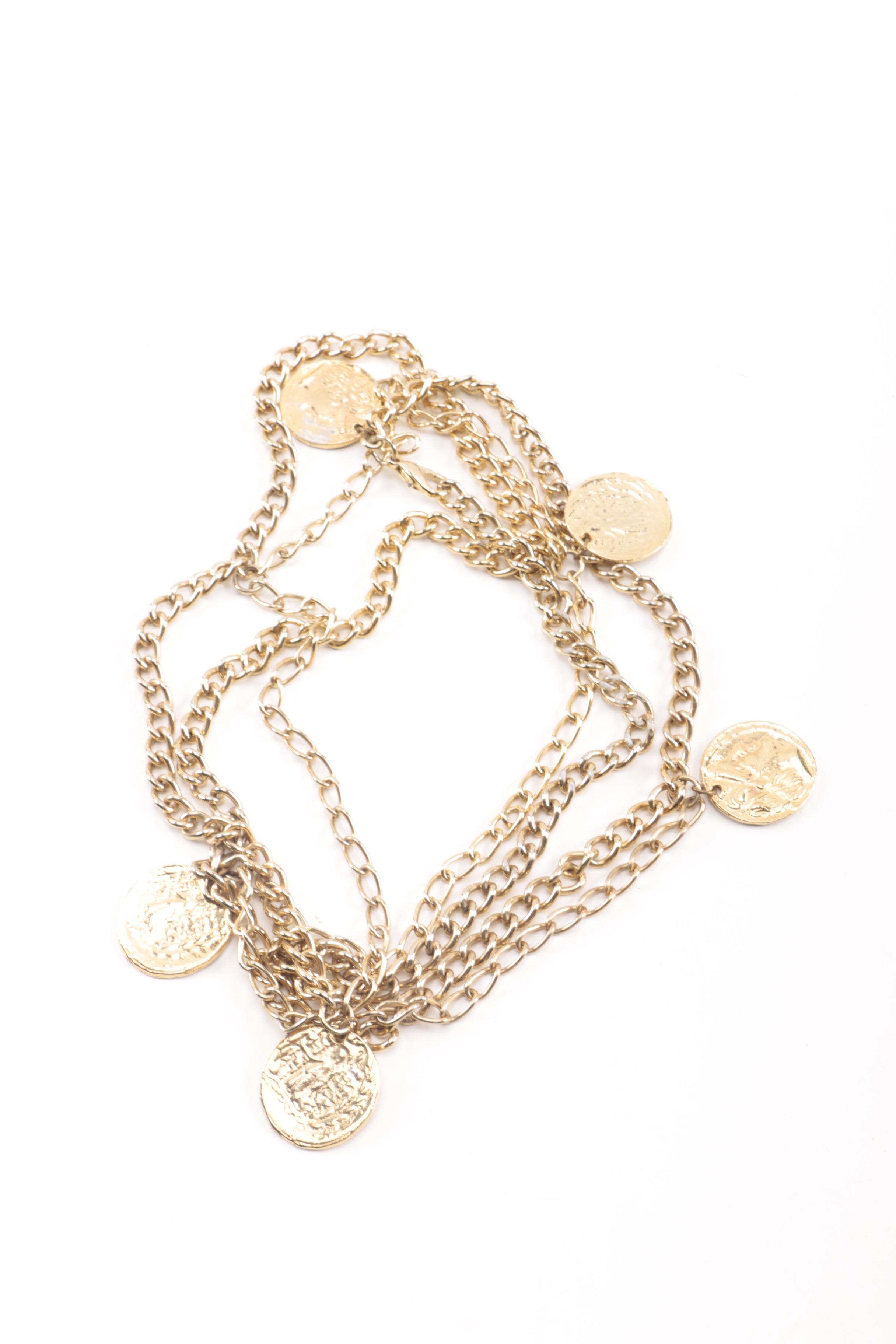 Assorted Gold Tone Jewelry Including Coreen Simpson