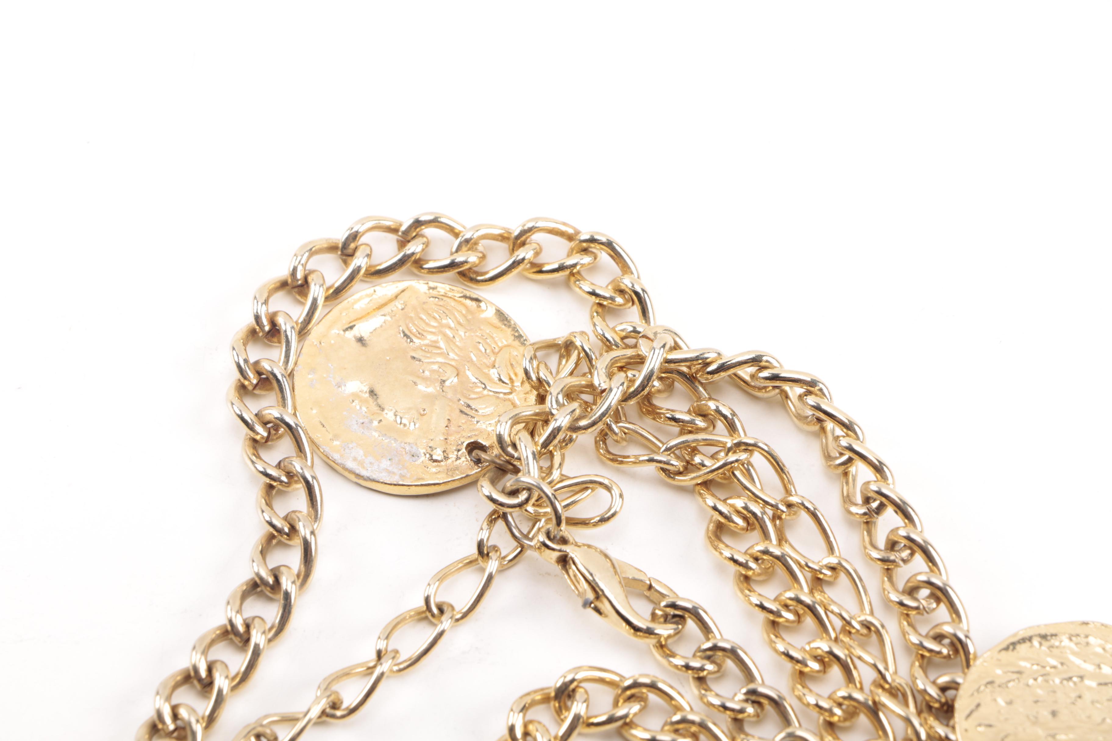 Assorted Gold Tone Jewelry Including Coreen Simpson