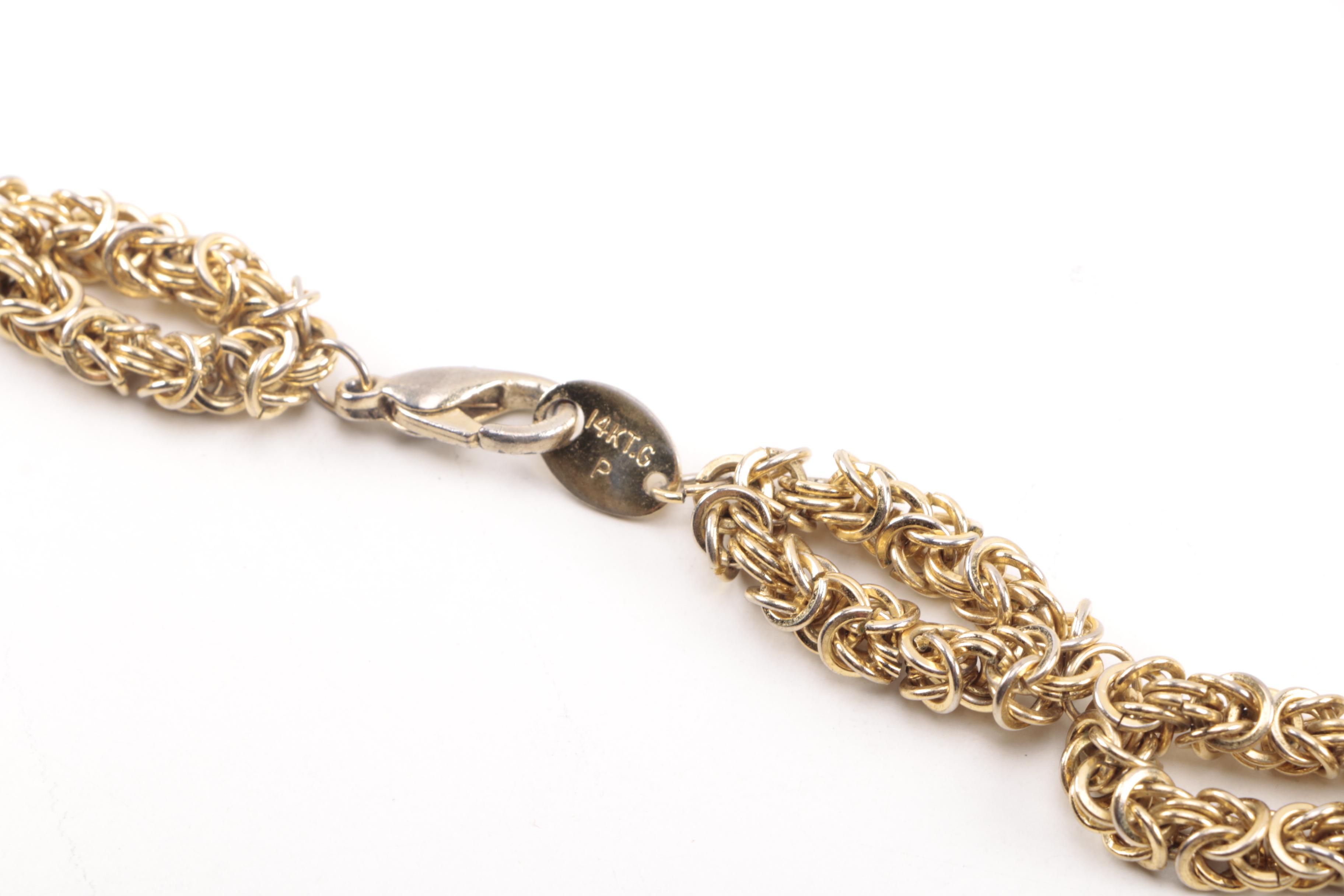 Assorted Gold Tone Jewelry Including Coreen Simpson