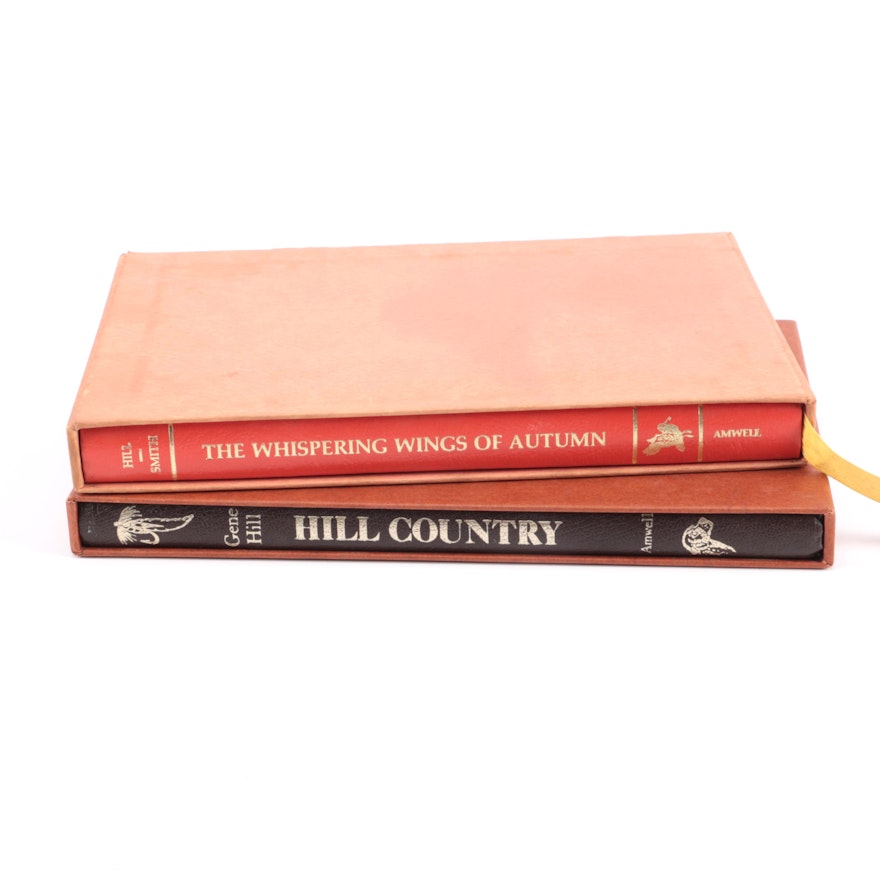 Amwell Press Leather Bound Editions of Gene Hill Books