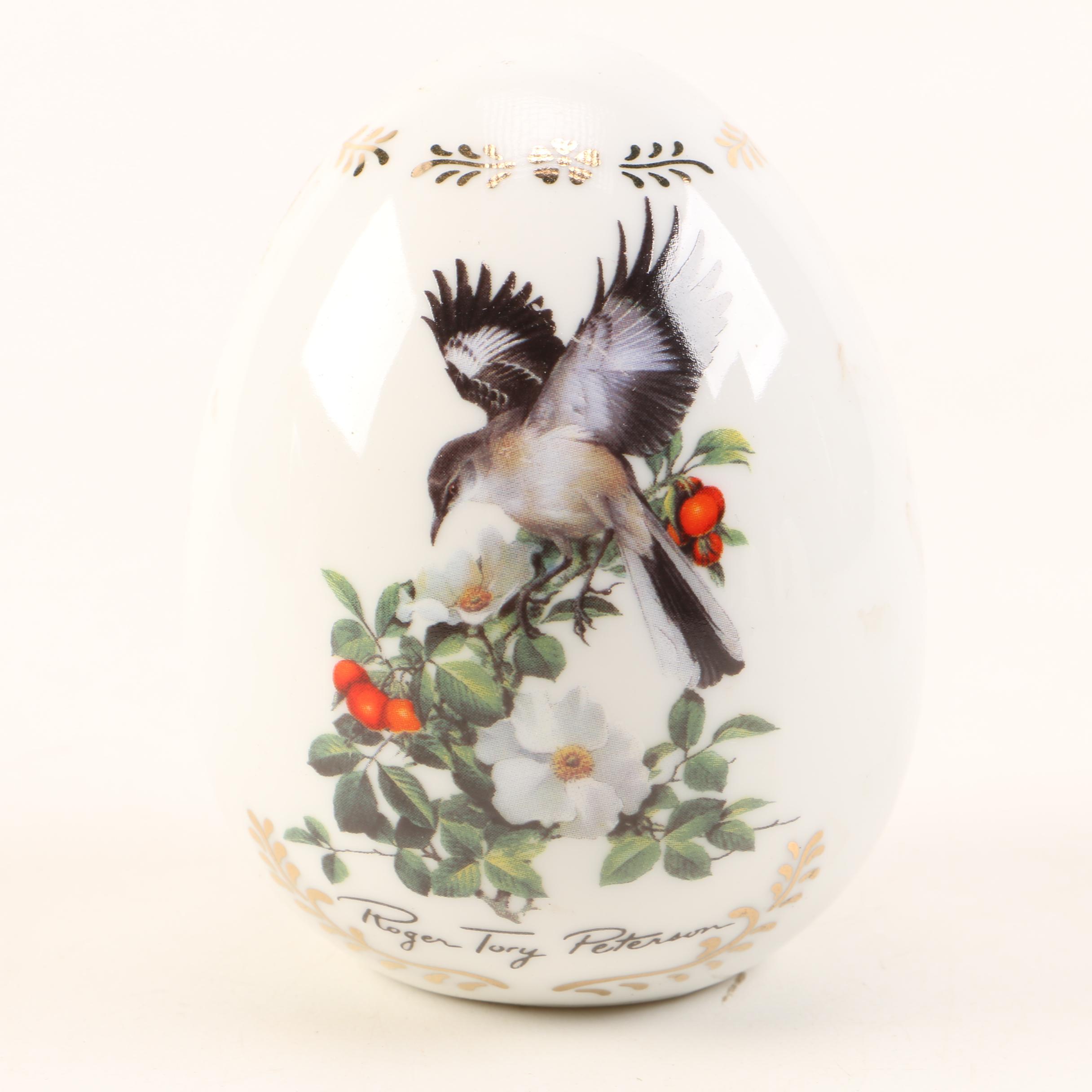Roger Tory Peterson Porcelain "Songbird Eggs" by the Danbury Mint