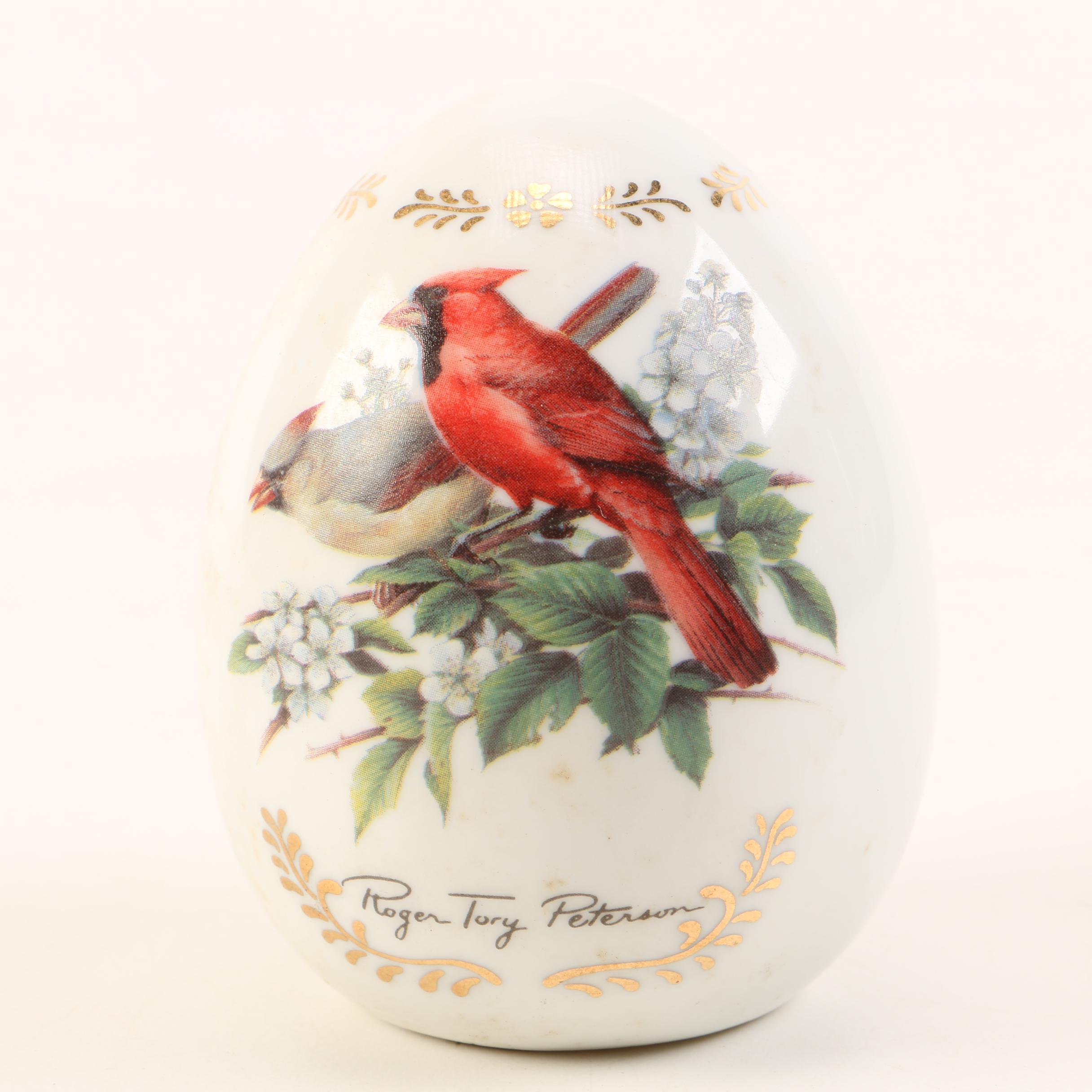 Roger Tory Peterson Porcelain "Songbird Eggs" by the Danbury Mint