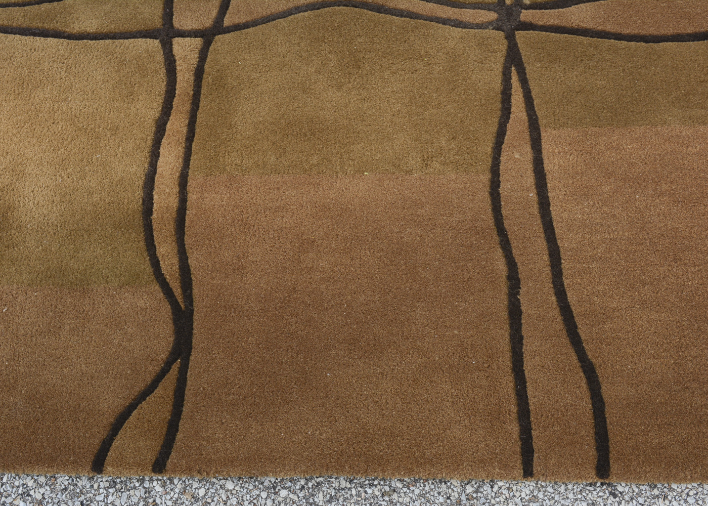 Hand-Tufted Mat the Basics "Amsterdam" Contemporary Area Rug