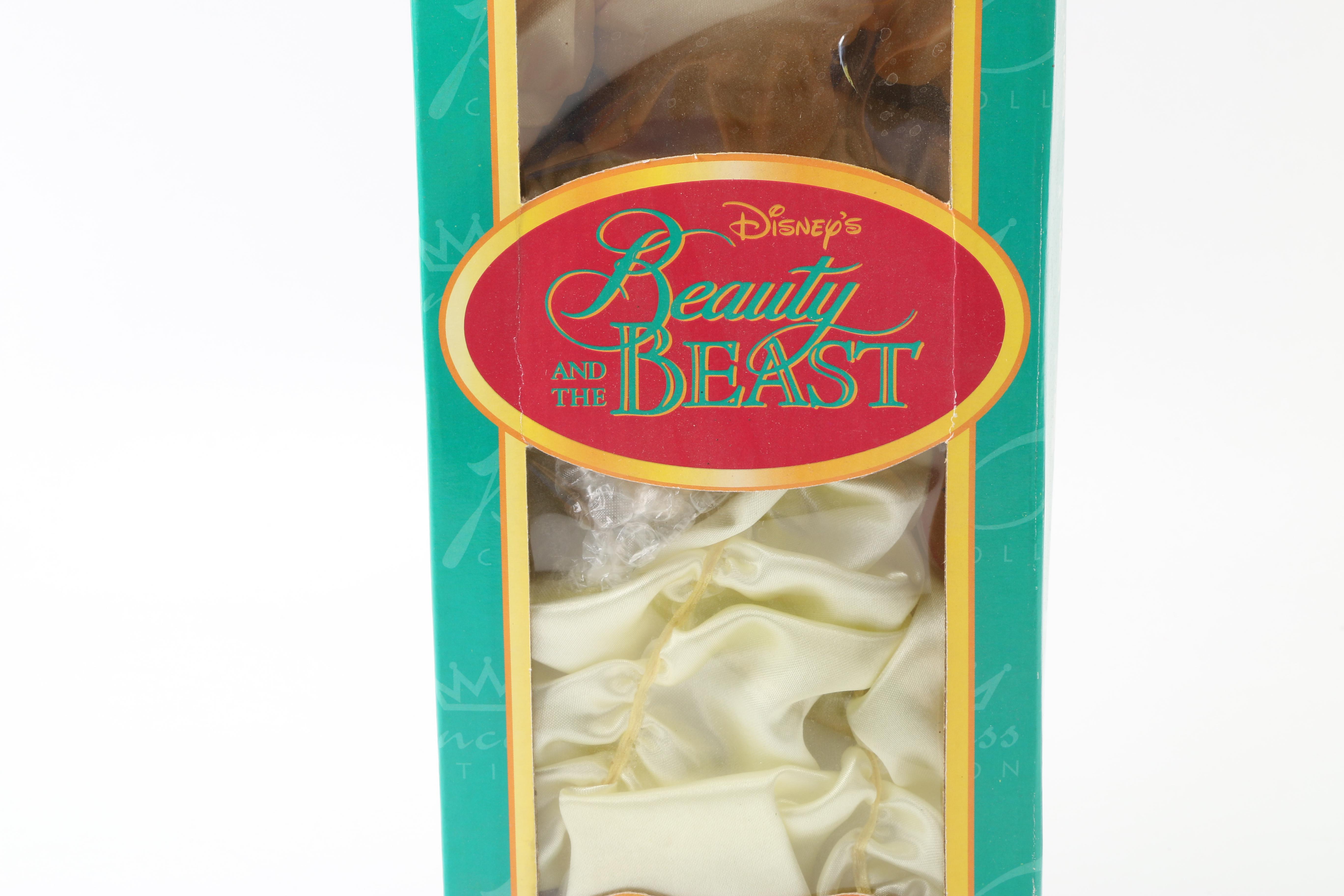 Three Disney Princess Dolls in Boxes