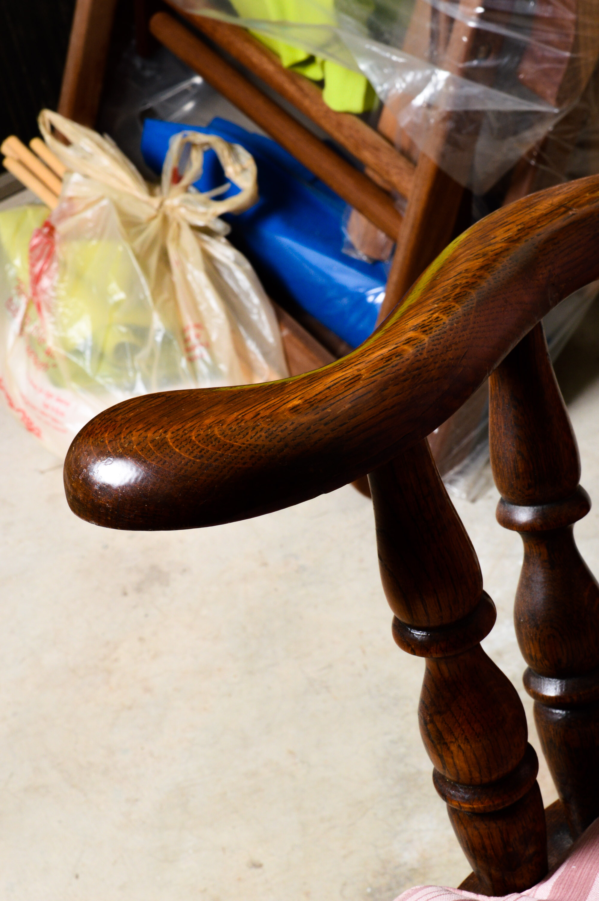 Vintage Oak Rocking Chair