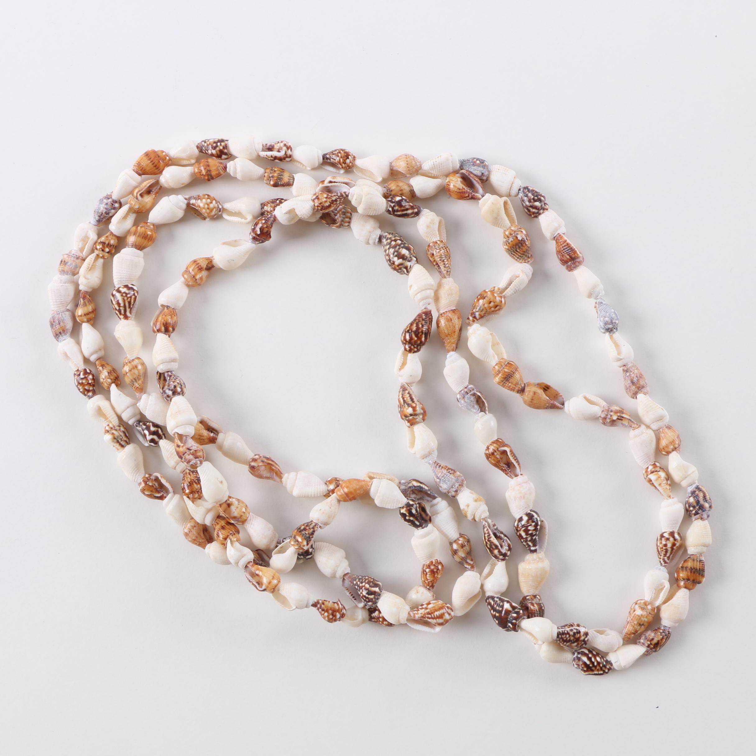 Costume Jewelry Featuring Shells