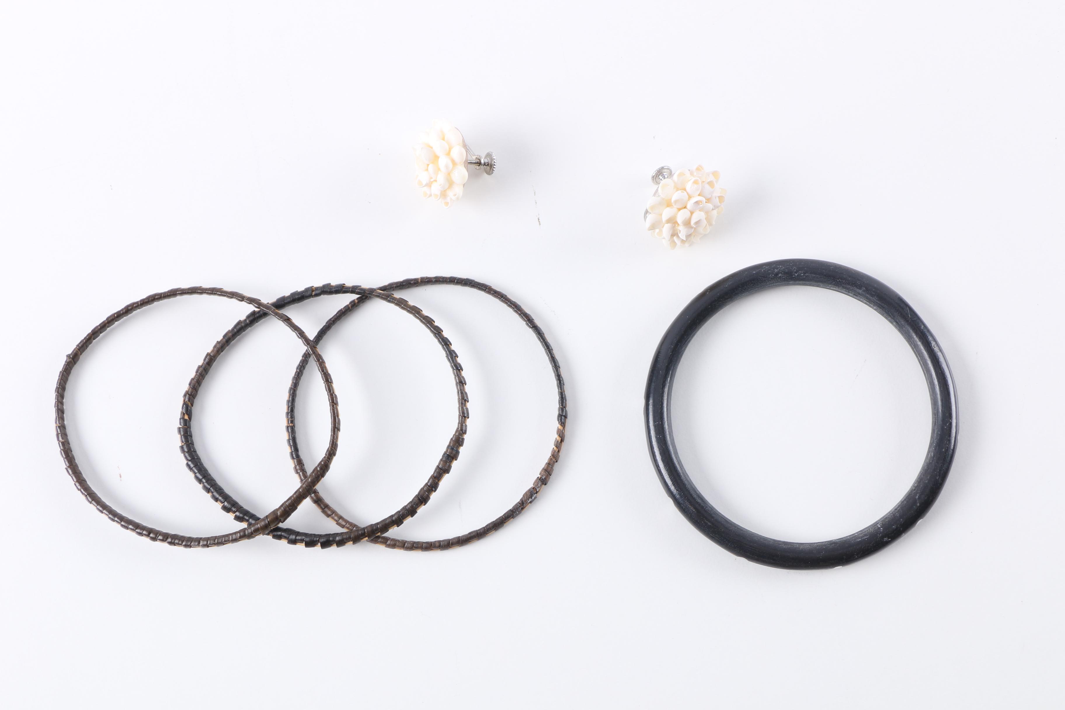 Costume Jewelry Featuring Shells