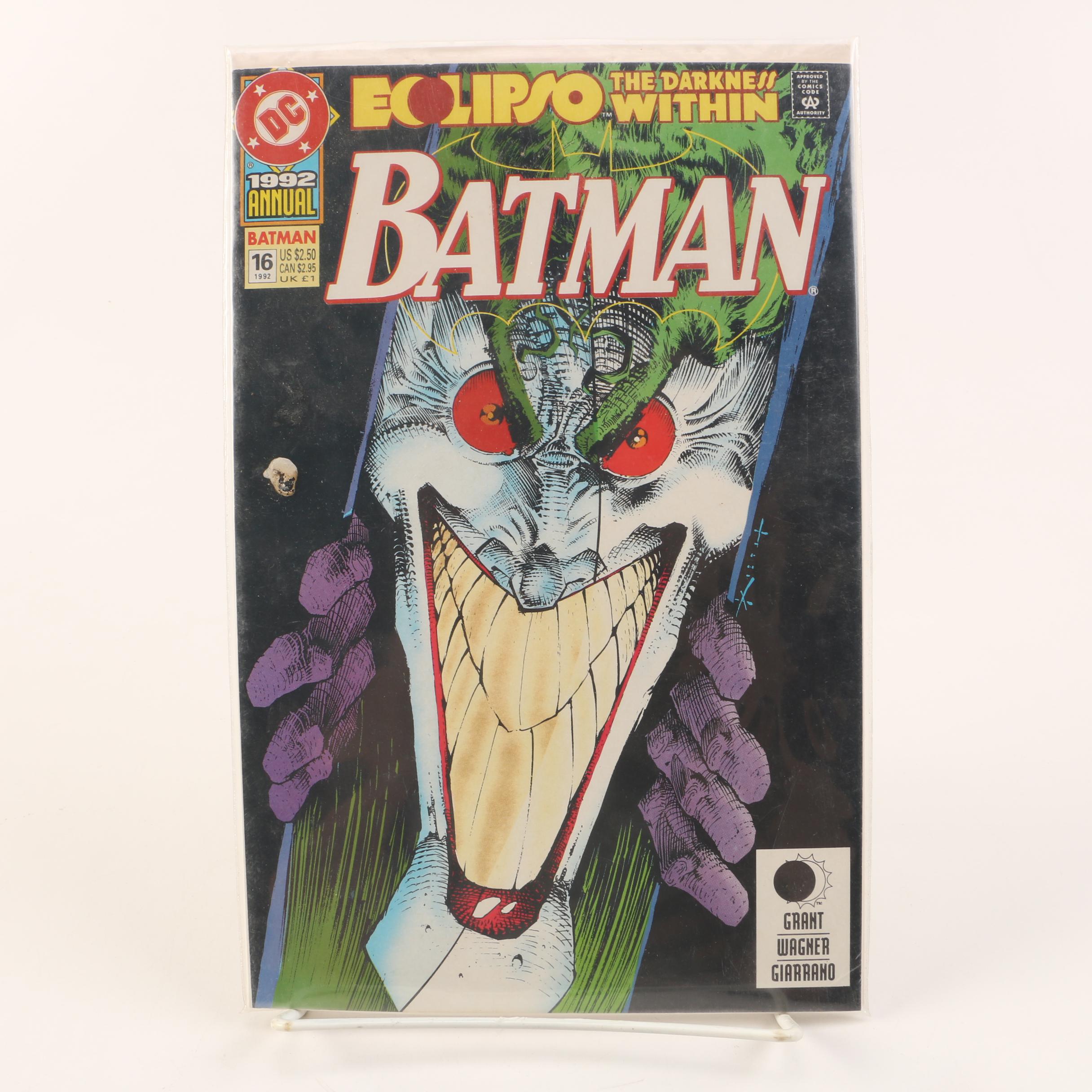1991 and 1992 "Batman" Annual Issues