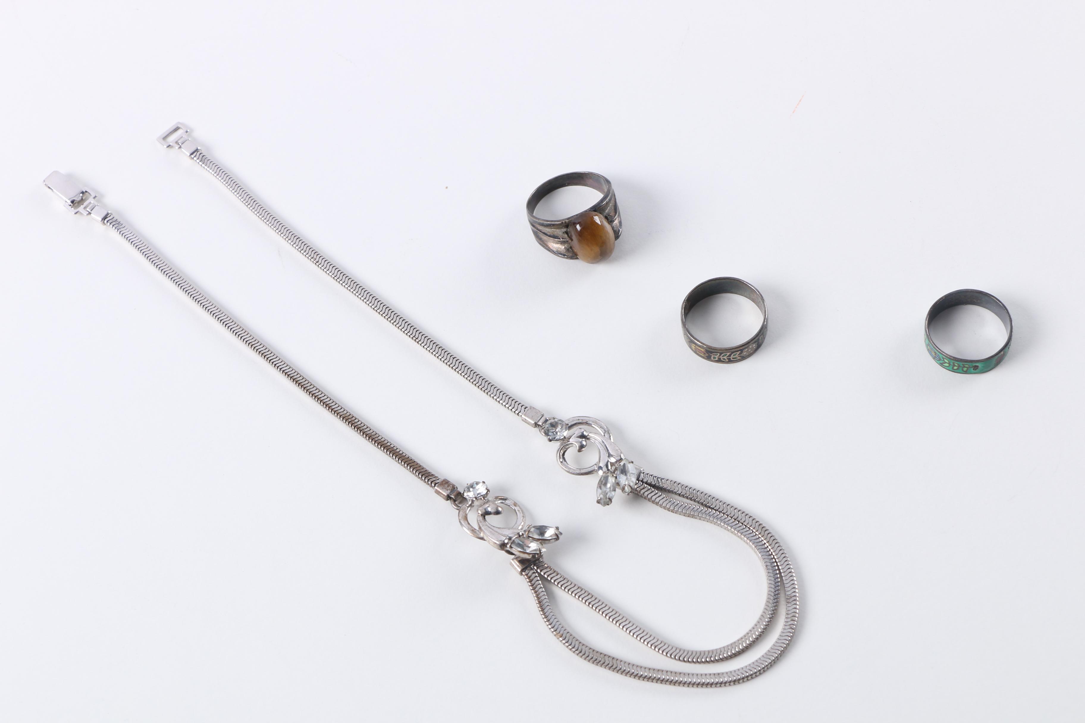 Sterling Silver Jewelry and Utensils