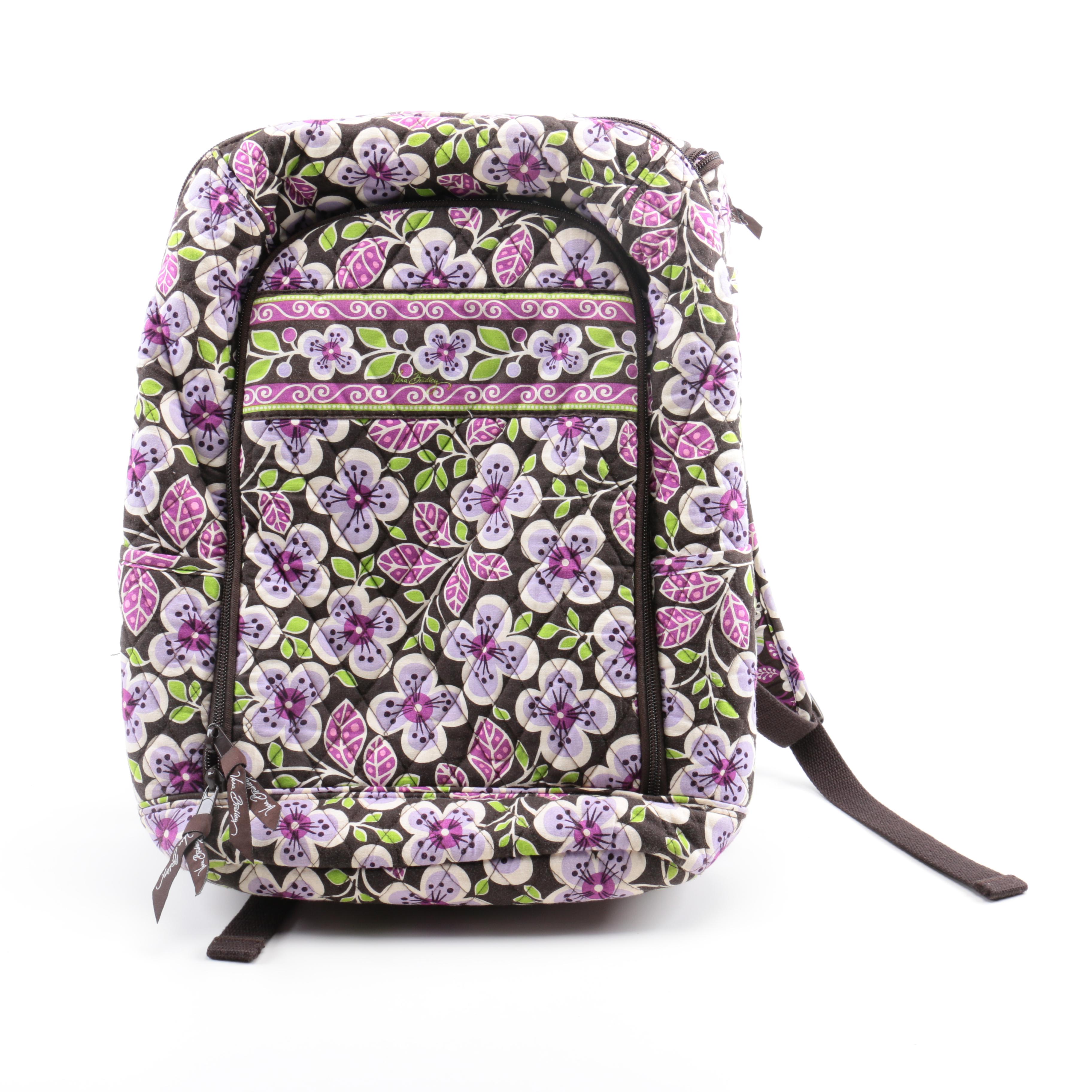 Vera Bradley Plum Petals Backpack