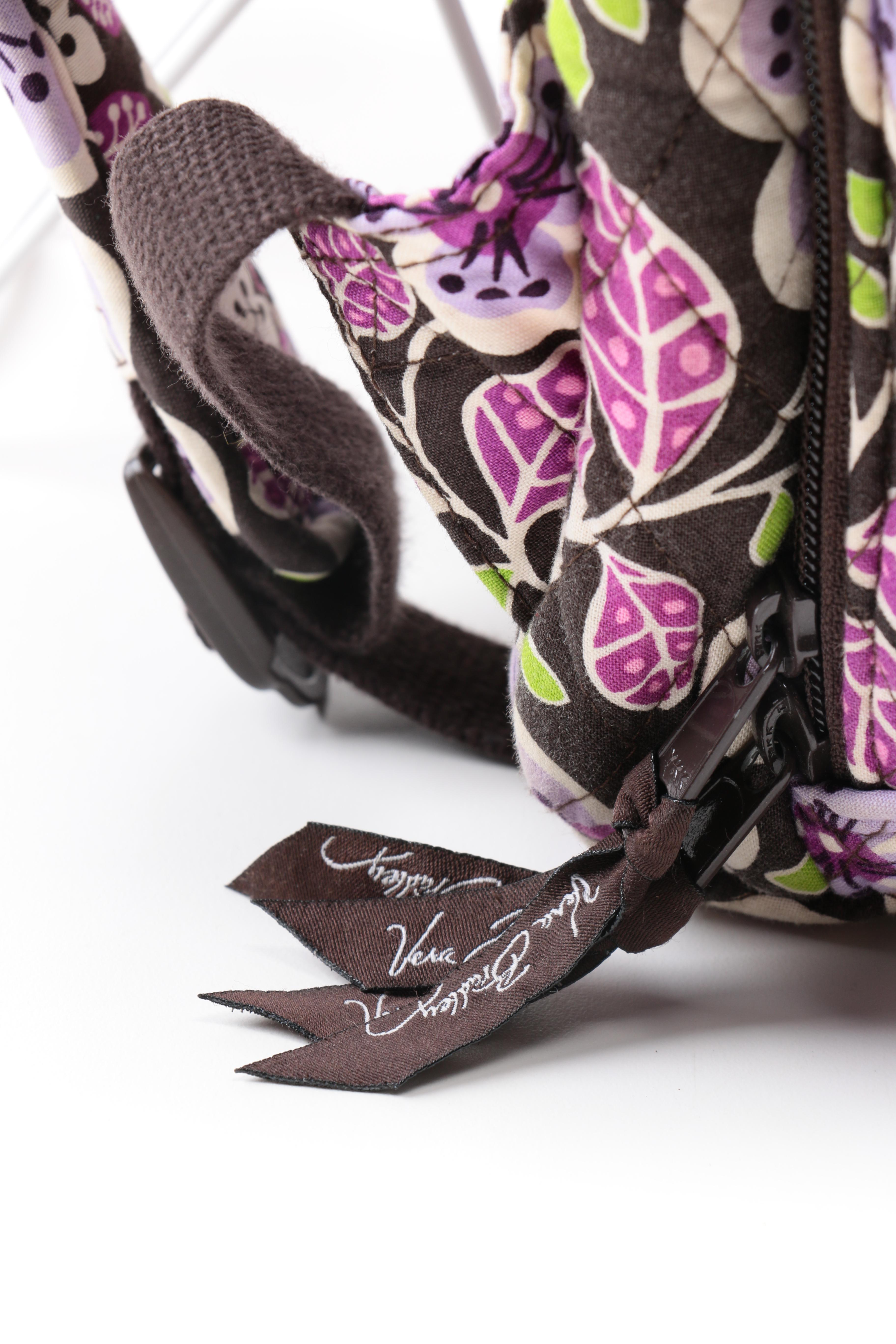 Vera Bradley Plum Petals Backpack