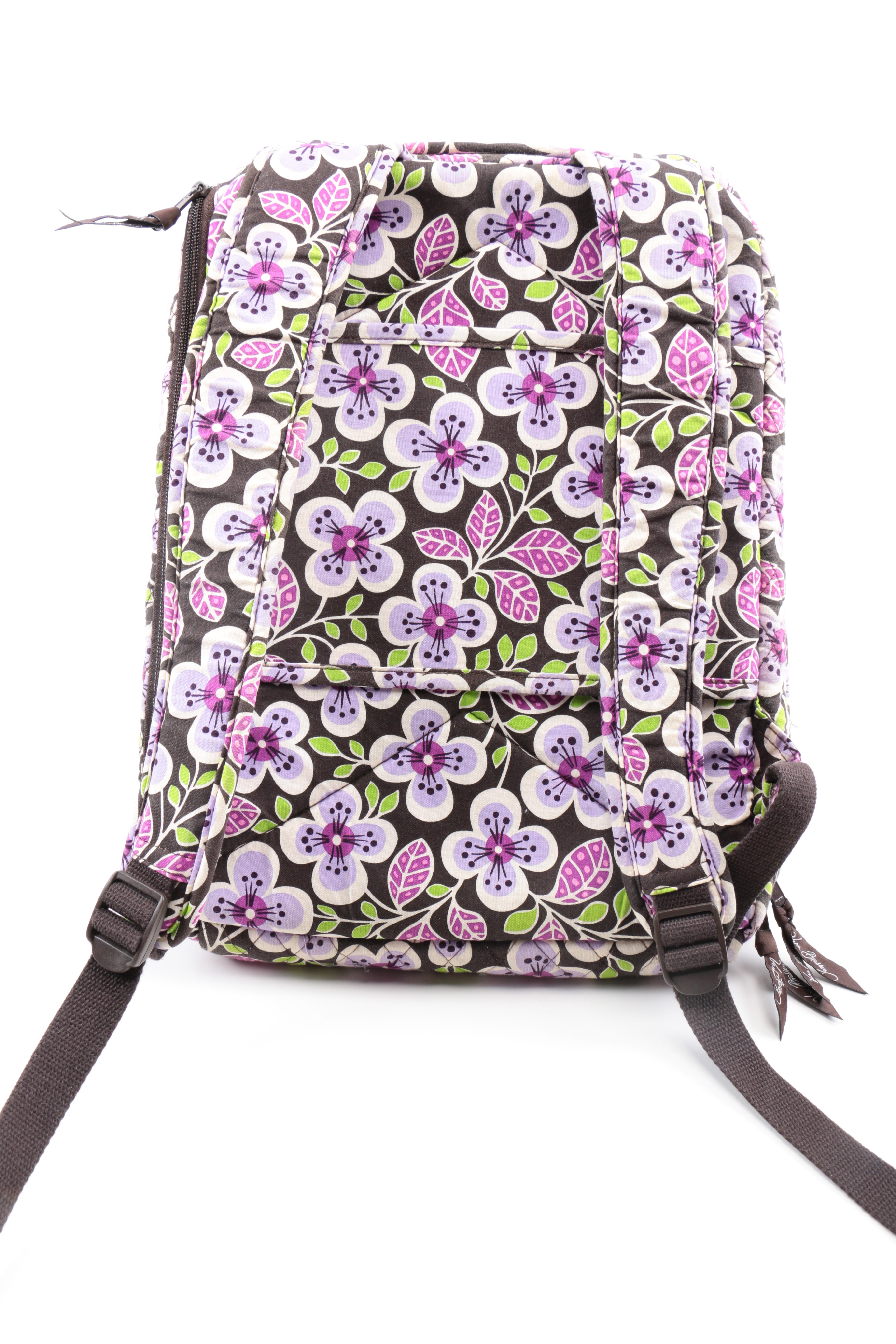 Vera Bradley Plum Petals Backpack