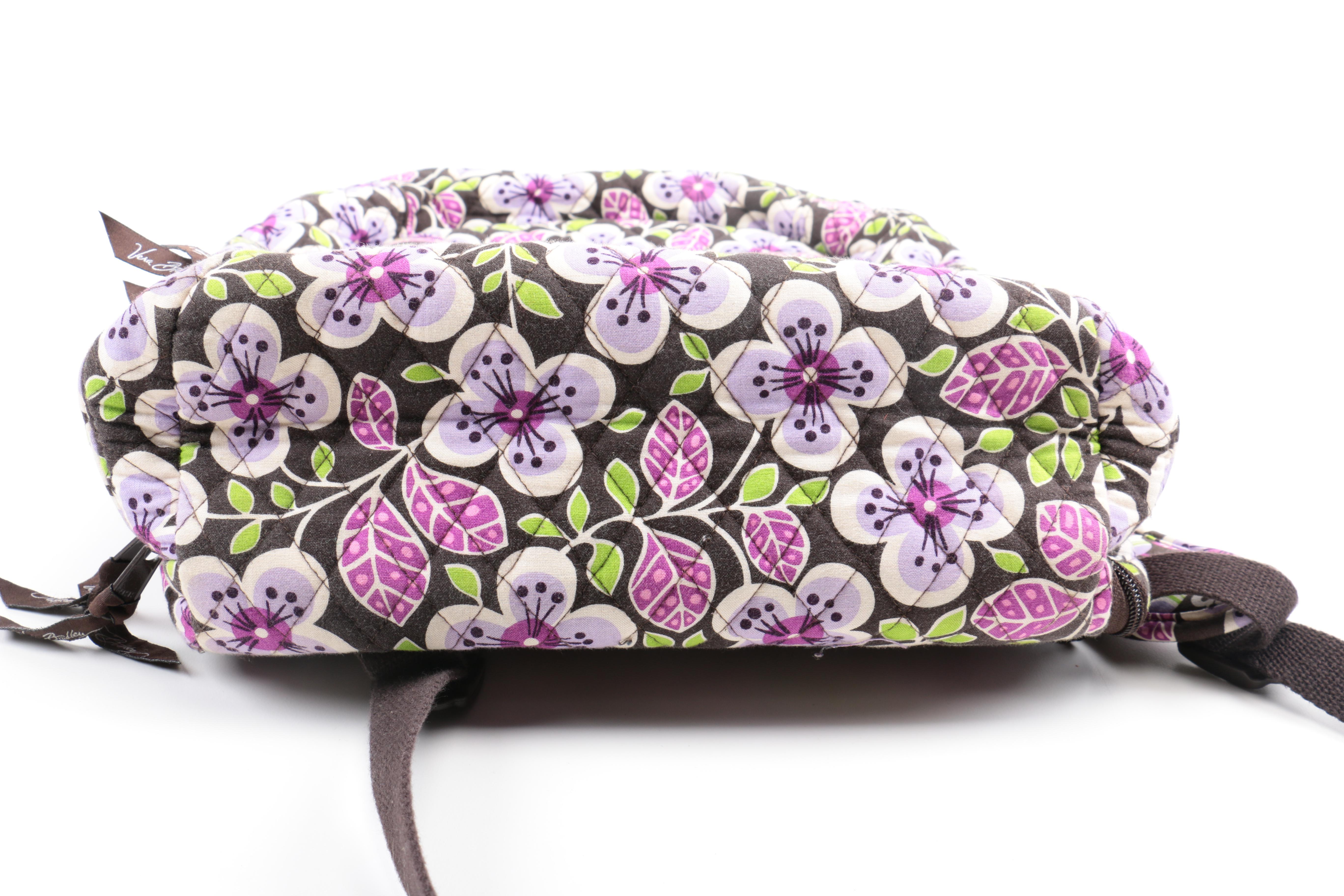 Vera Bradley Plum Petals Backpack