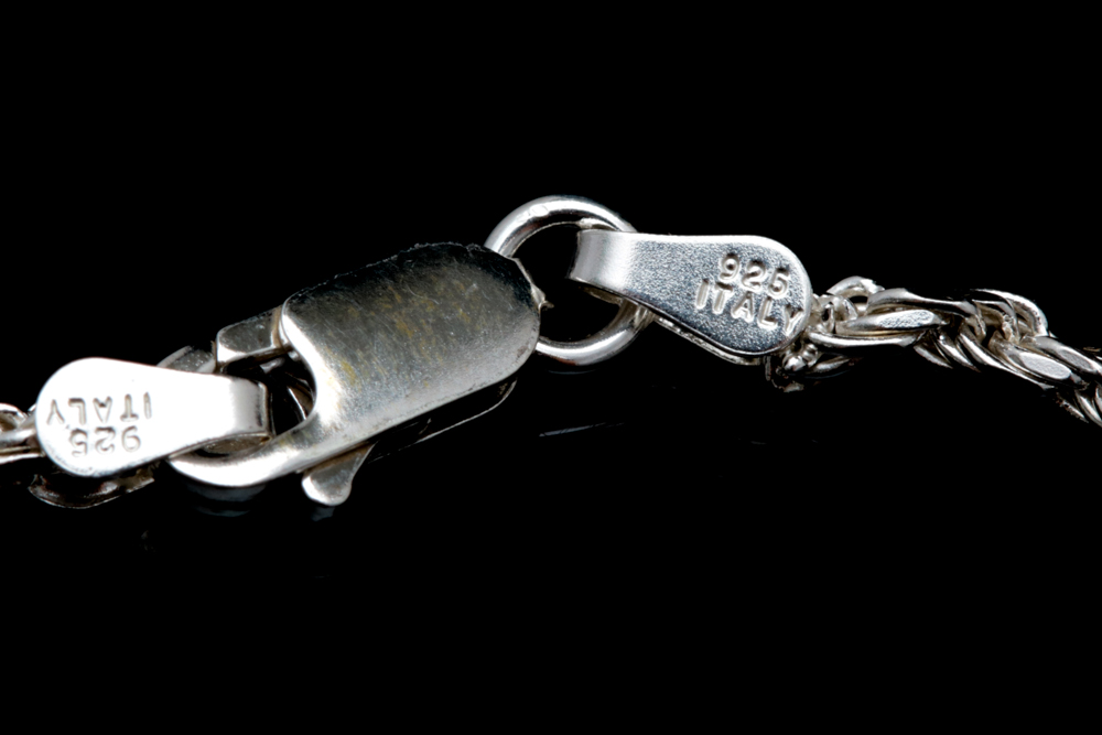 Sterling Silver Rope Necklace