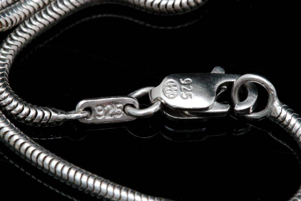 Sterling Silver and Diamond Necklace