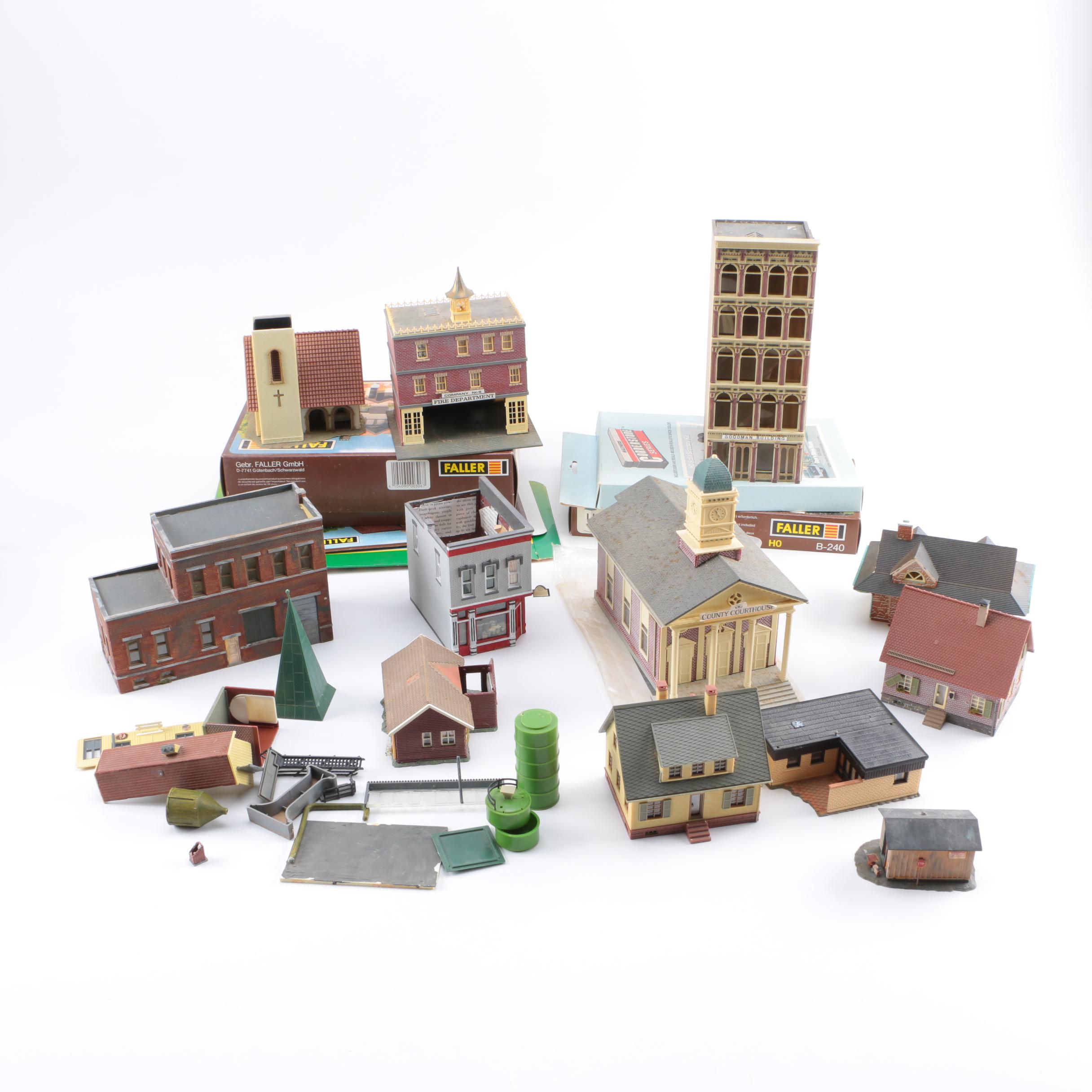 Train Set Scenery Buildings