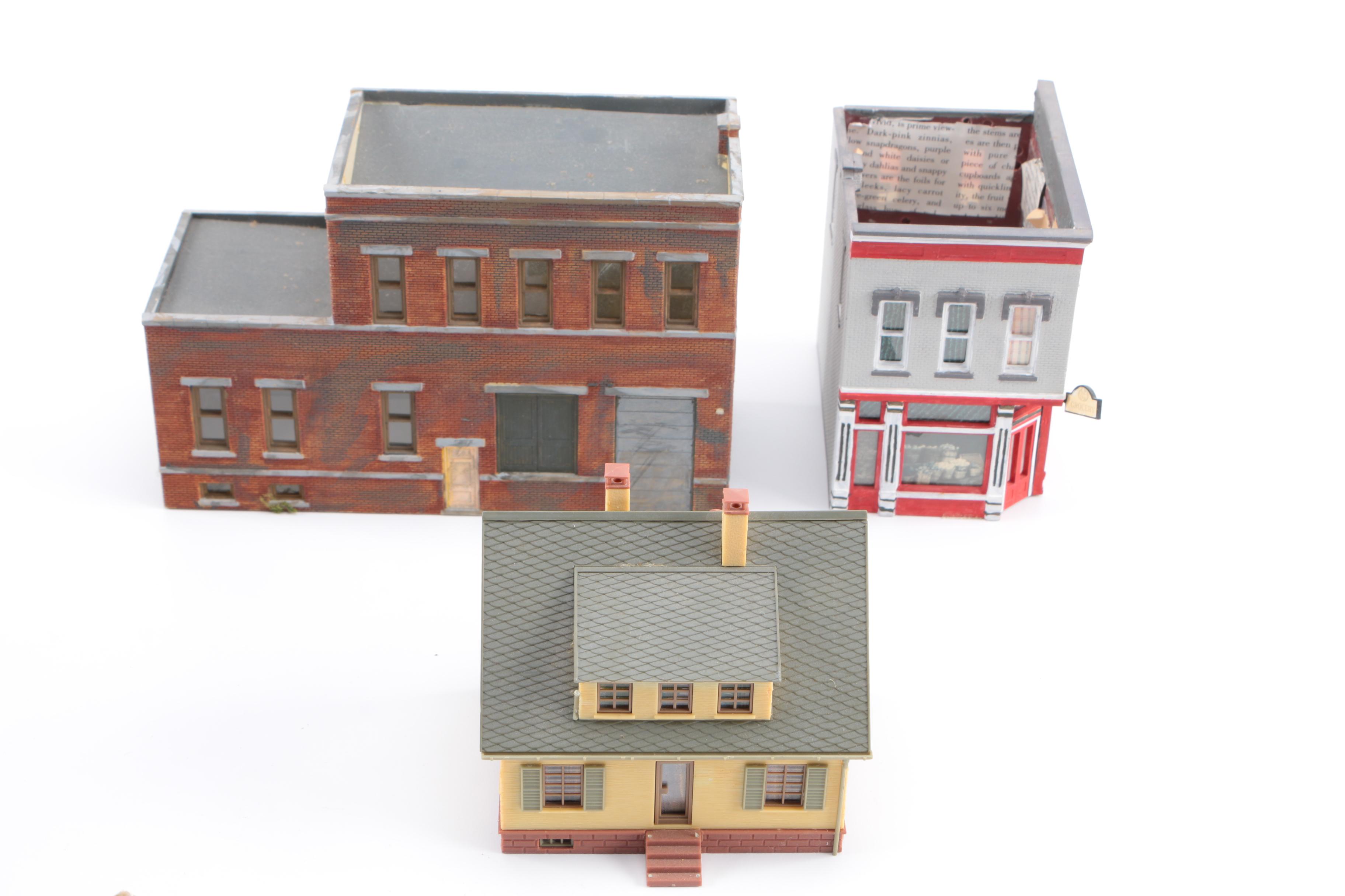 Train Set Scenery Buildings