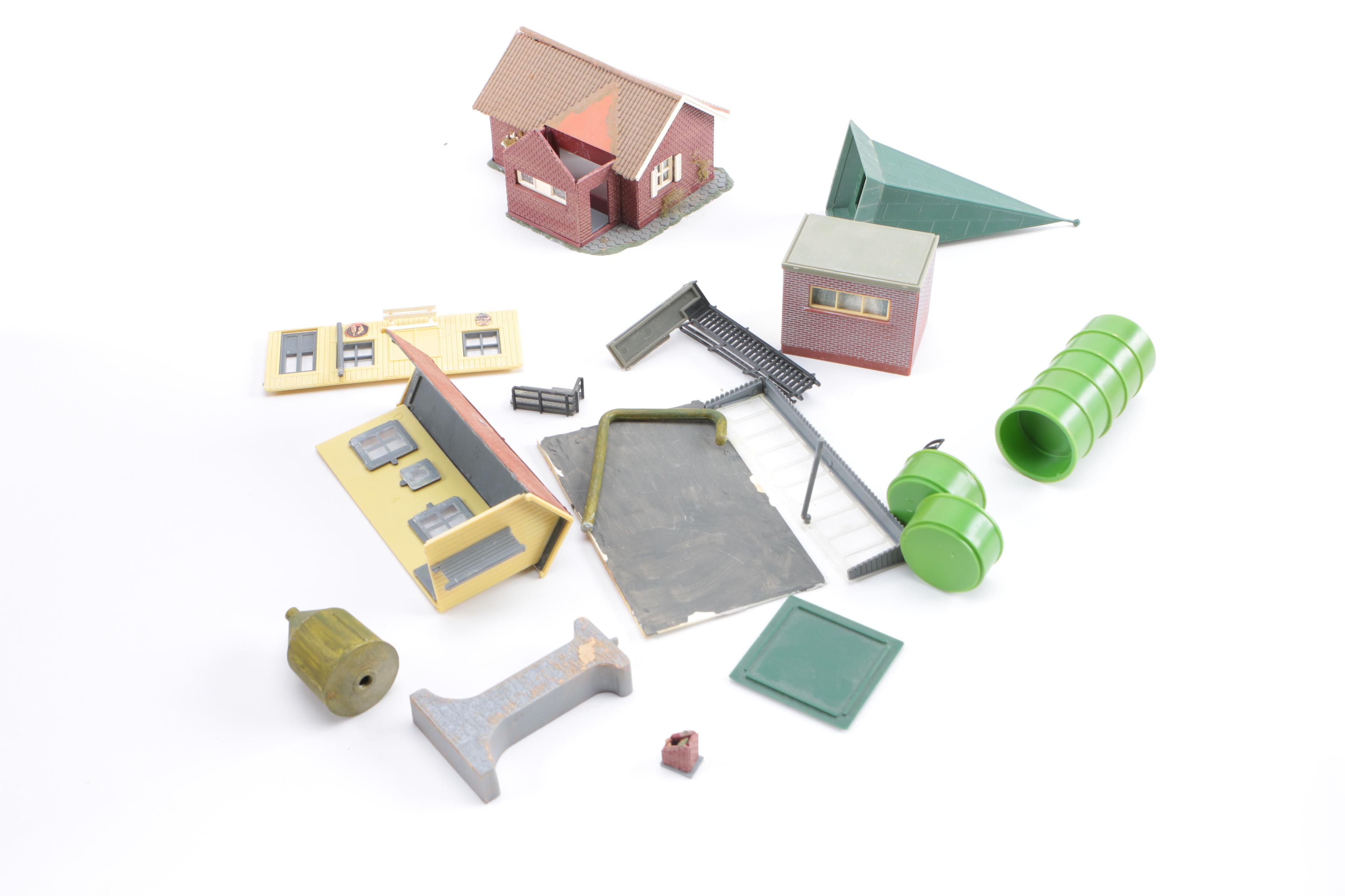 Train Set Scenery Buildings