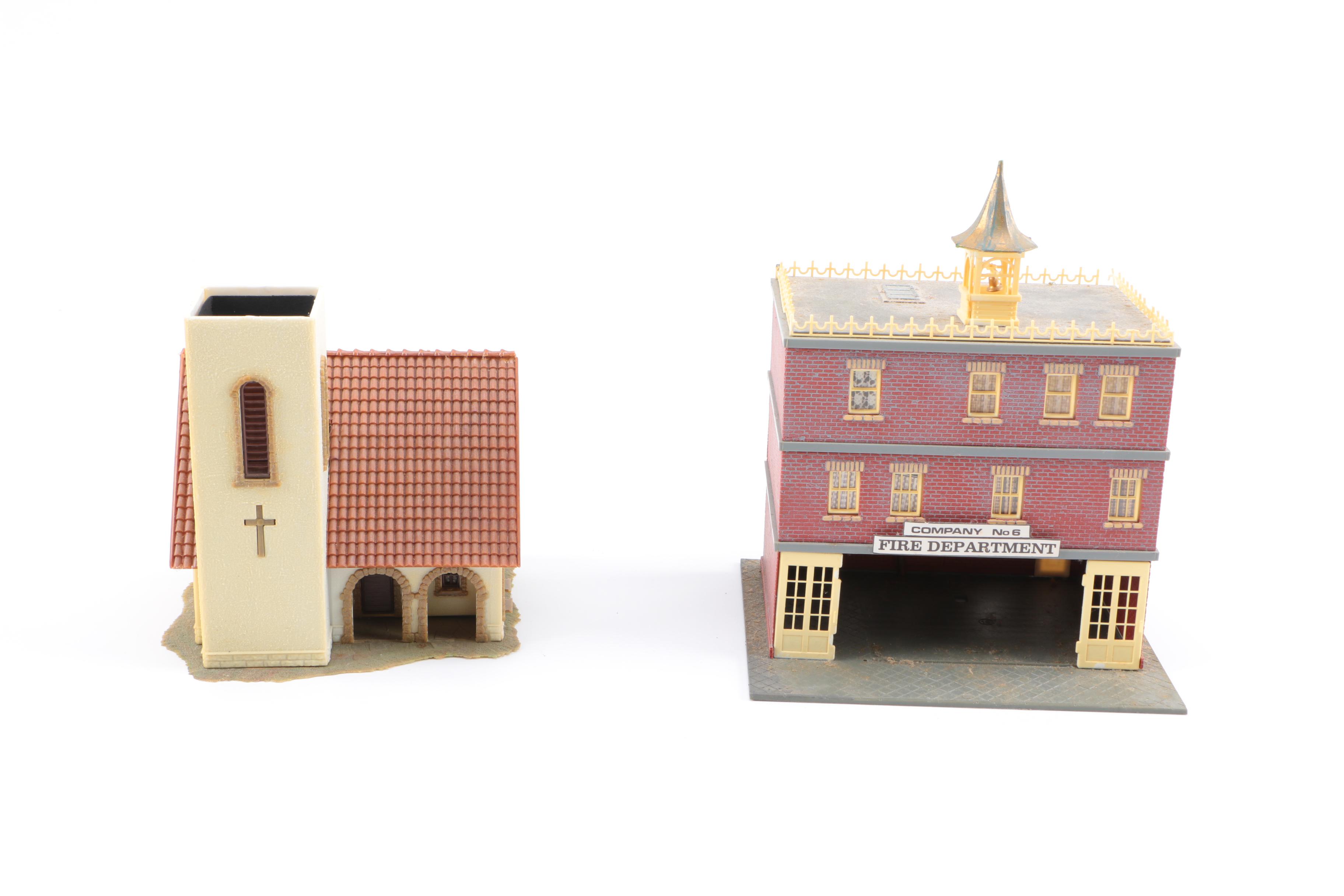 Train Set Scenery Buildings