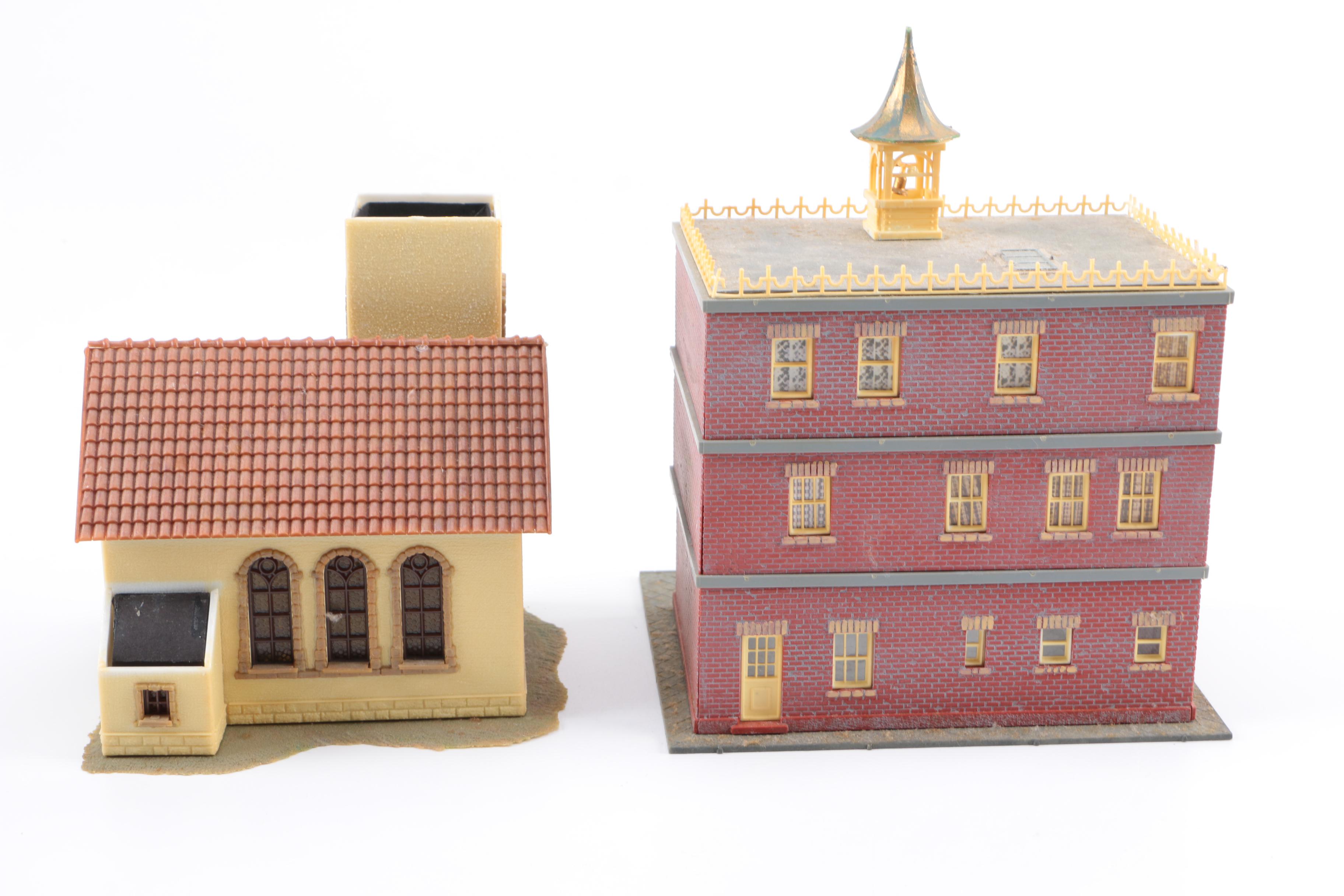 Train Set Scenery Buildings