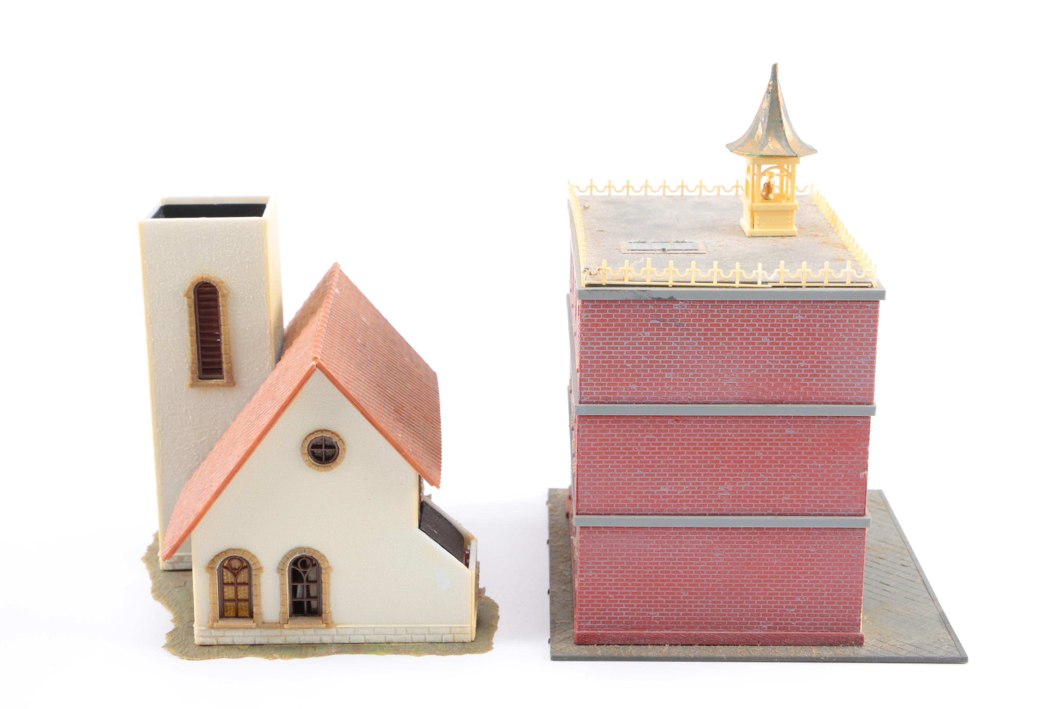 Train Set Scenery Buildings