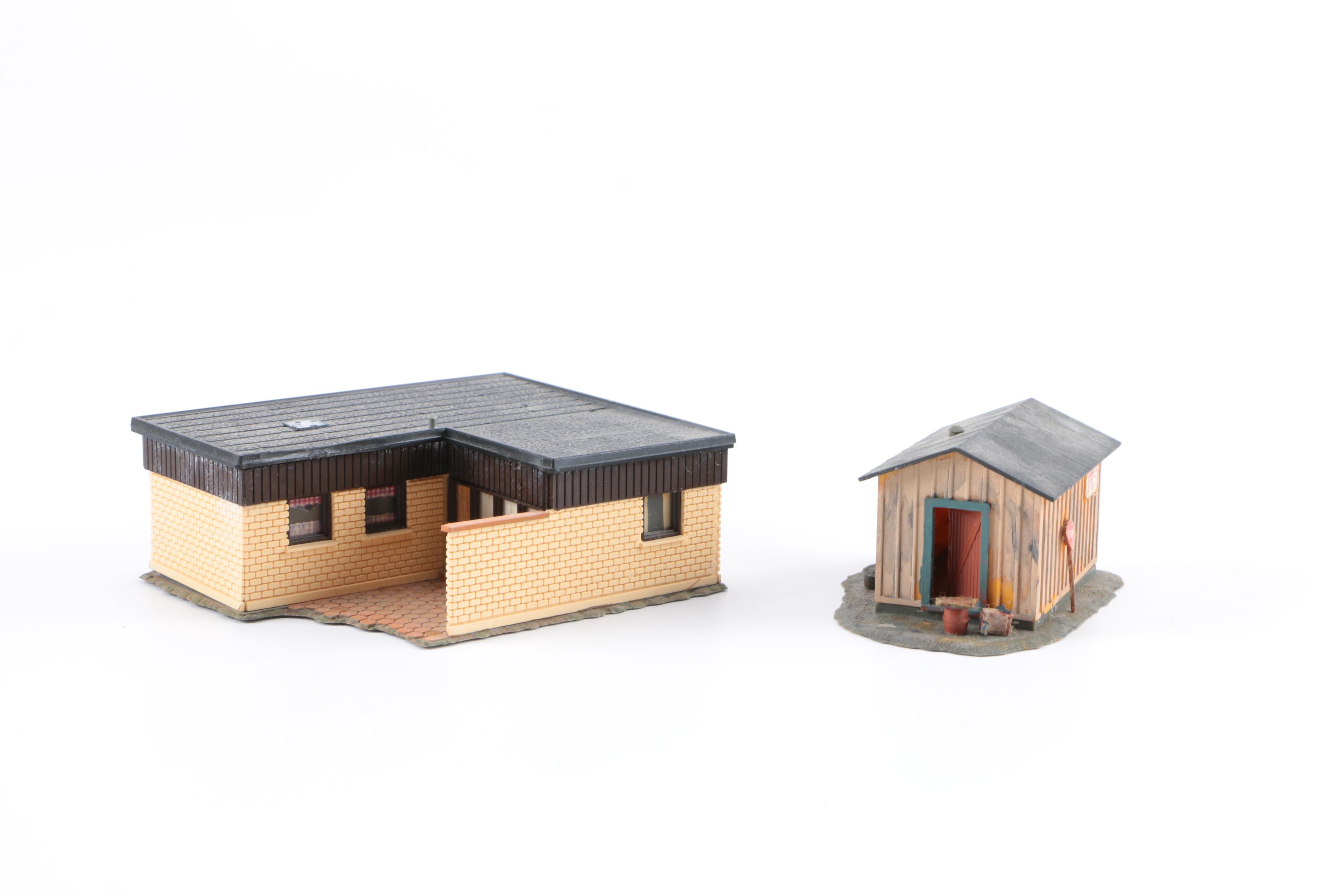 Train Set Scenery Buildings