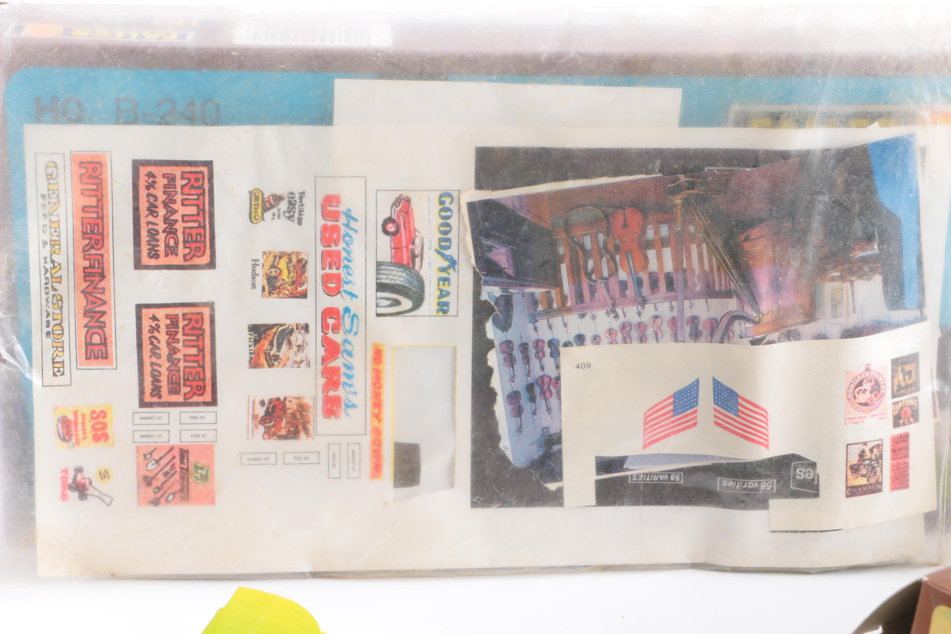 Train Set Scenery Buildings