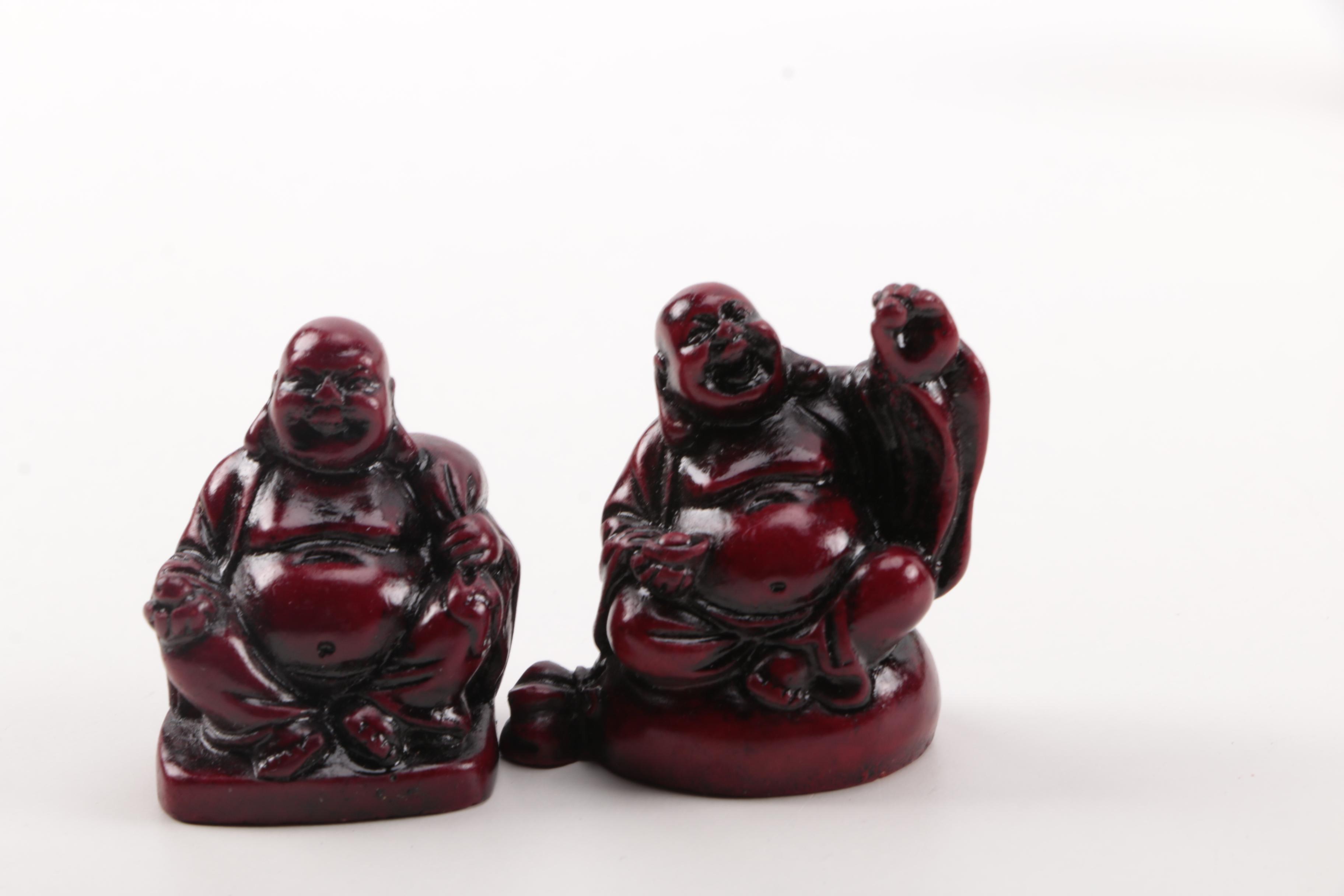 Stone and Resin Budai Figurines