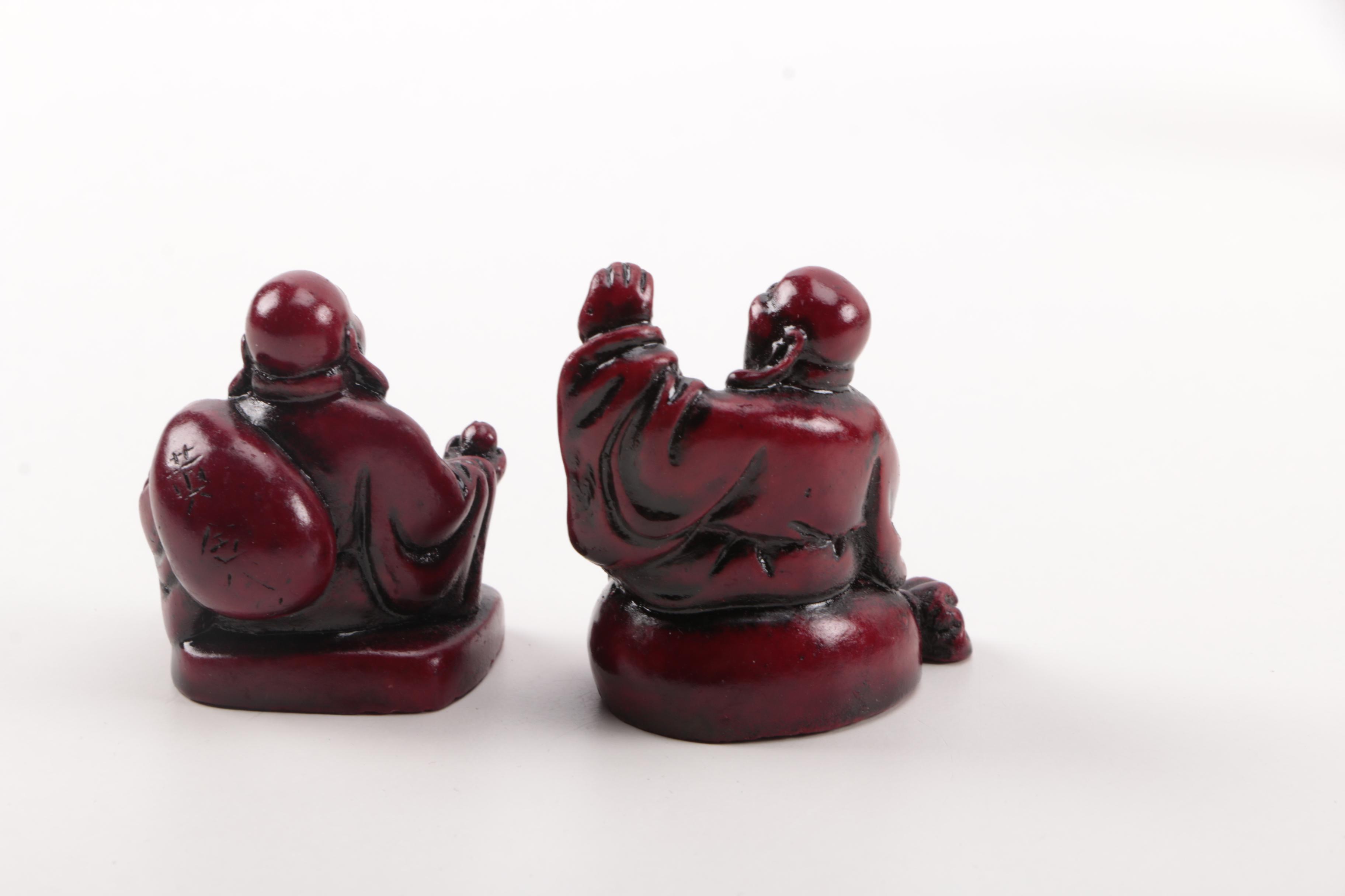 Stone and Resin Budai Figurines
