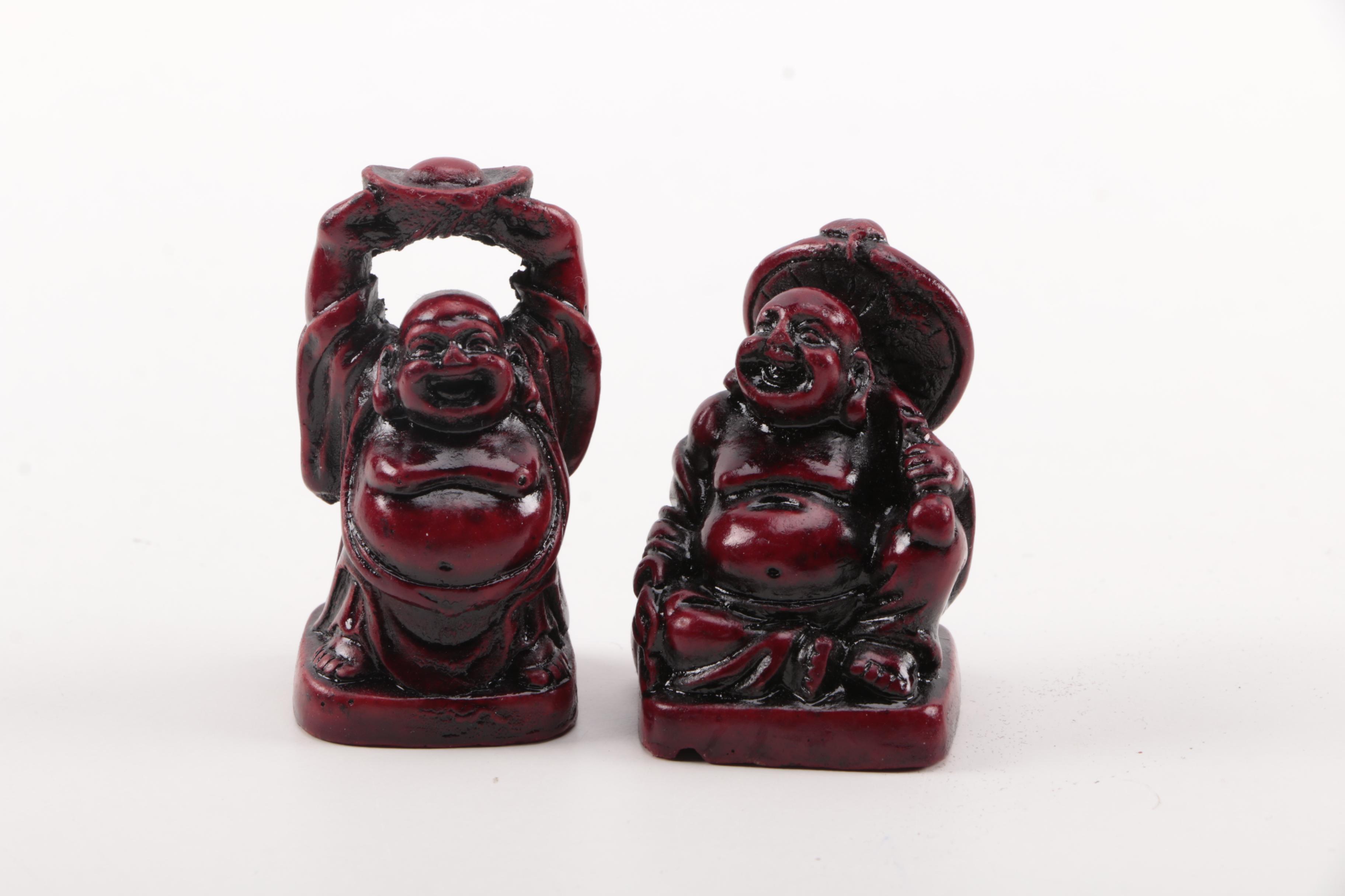 Stone and Resin Budai Figurines