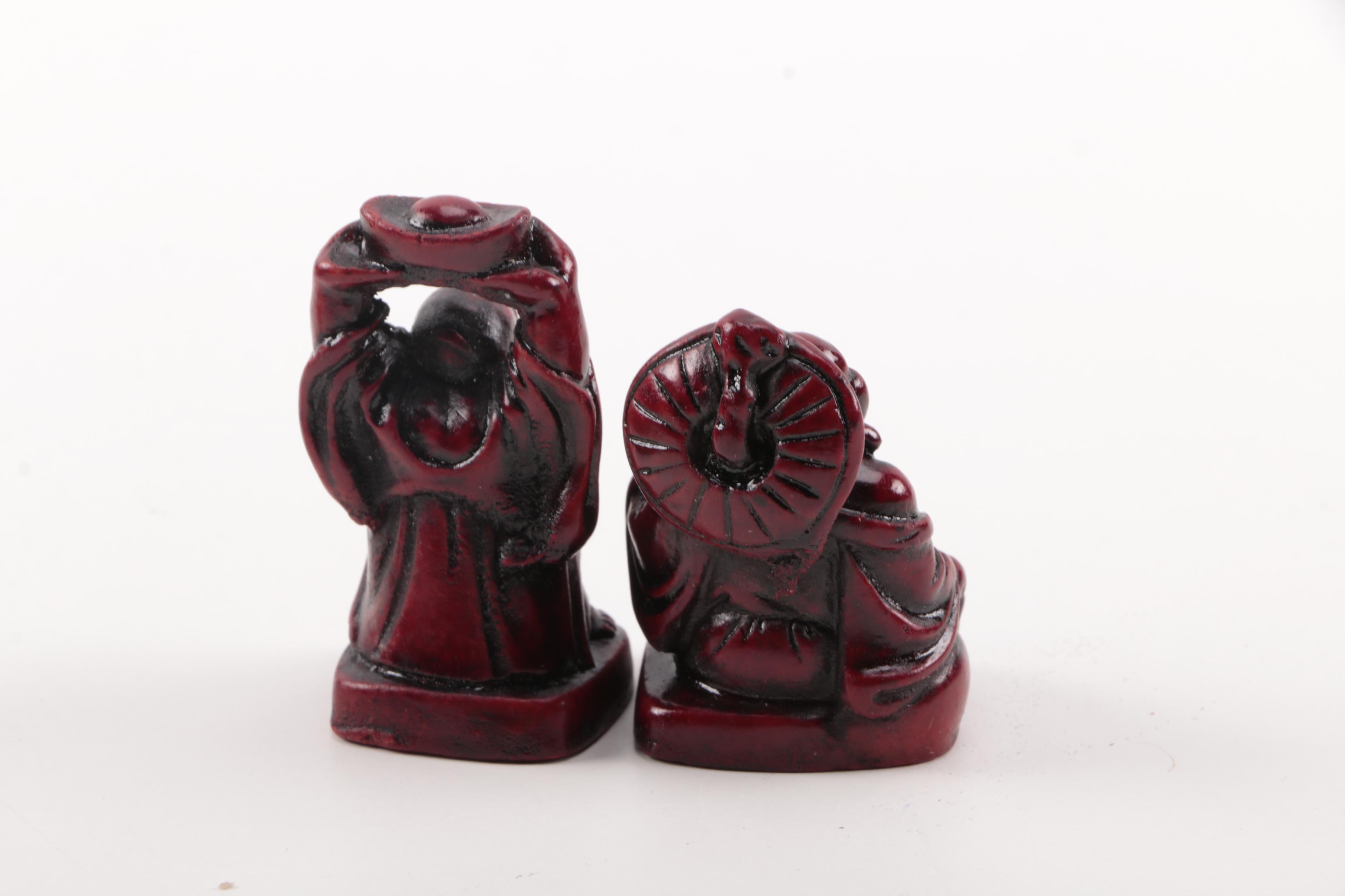 Stone and Resin Budai Figurines