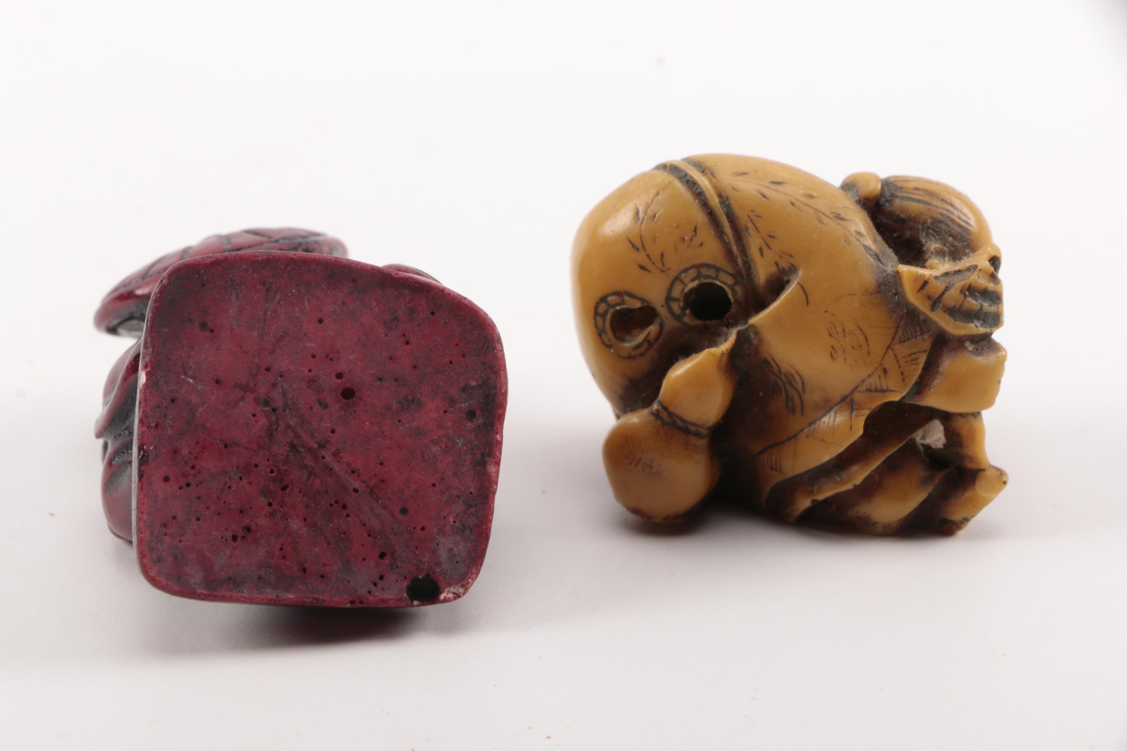 Stone and Resin Budai Figurines