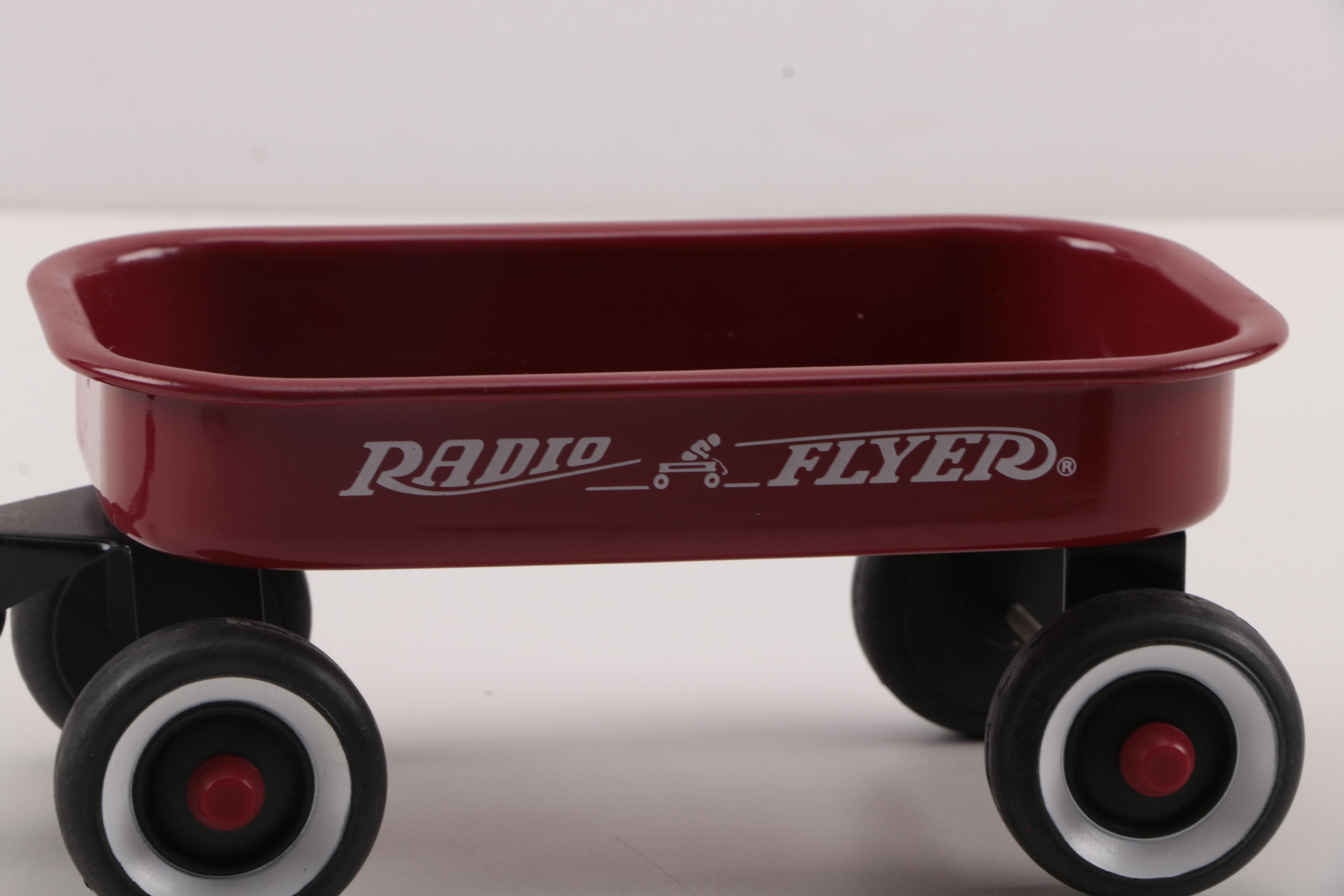 Three Toy Sized Wagons